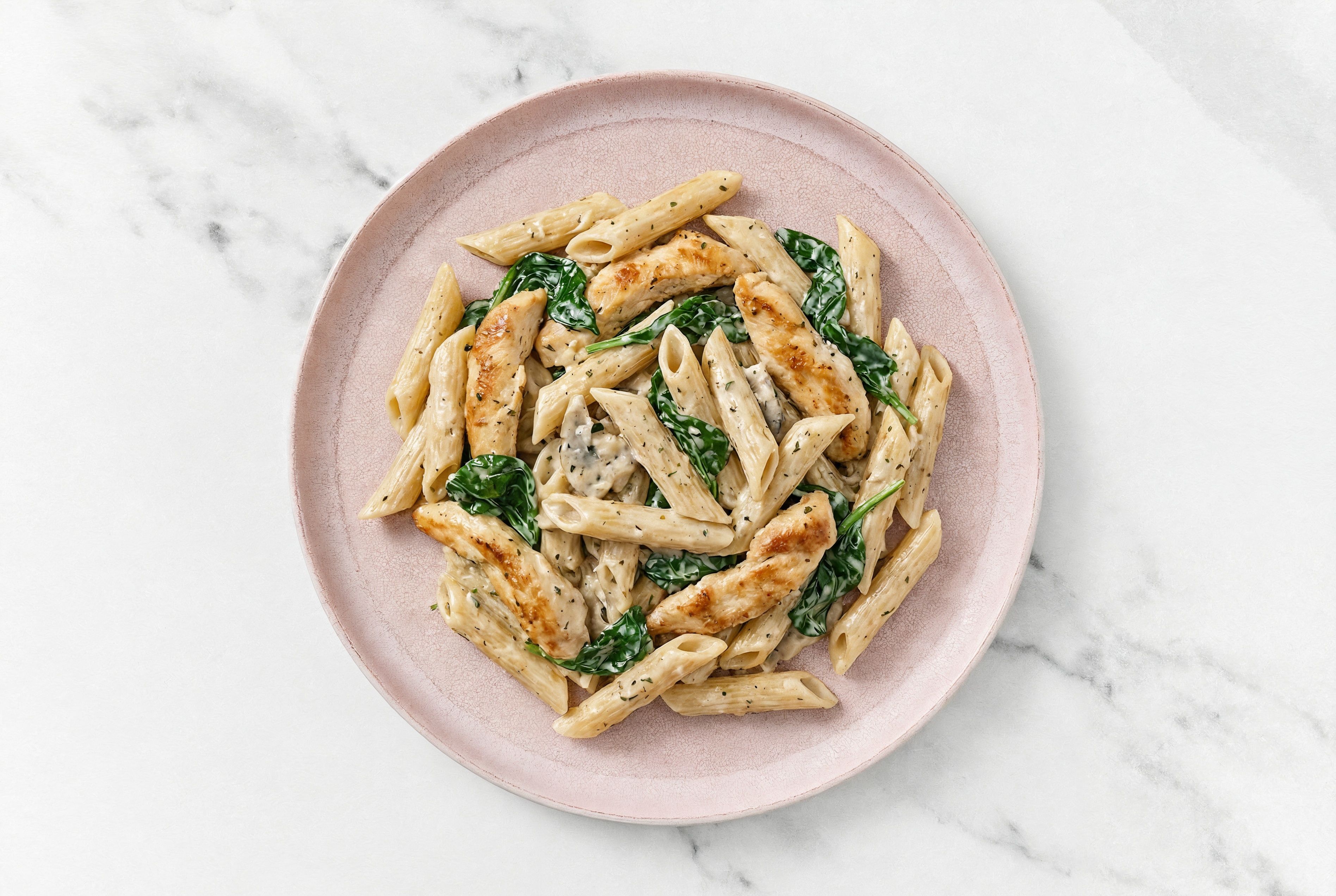 Chicken + Spinach Sourdough Penne Rigate Truffle