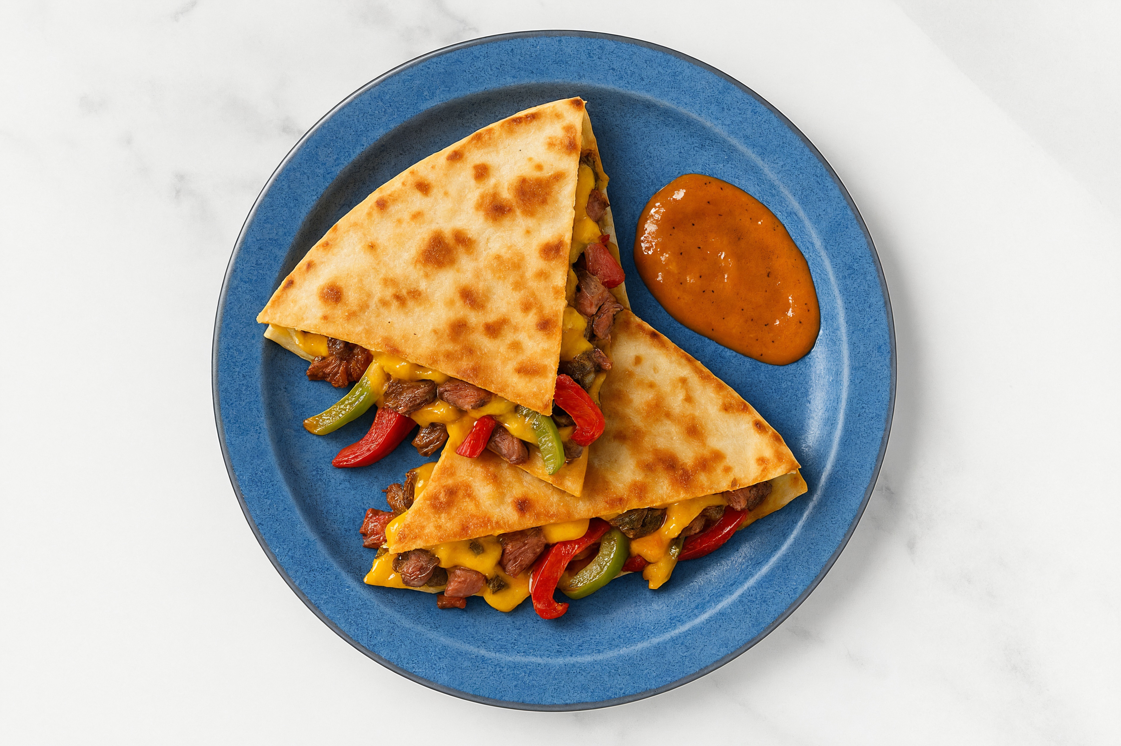  Philly Cheesesteak Quesadilla