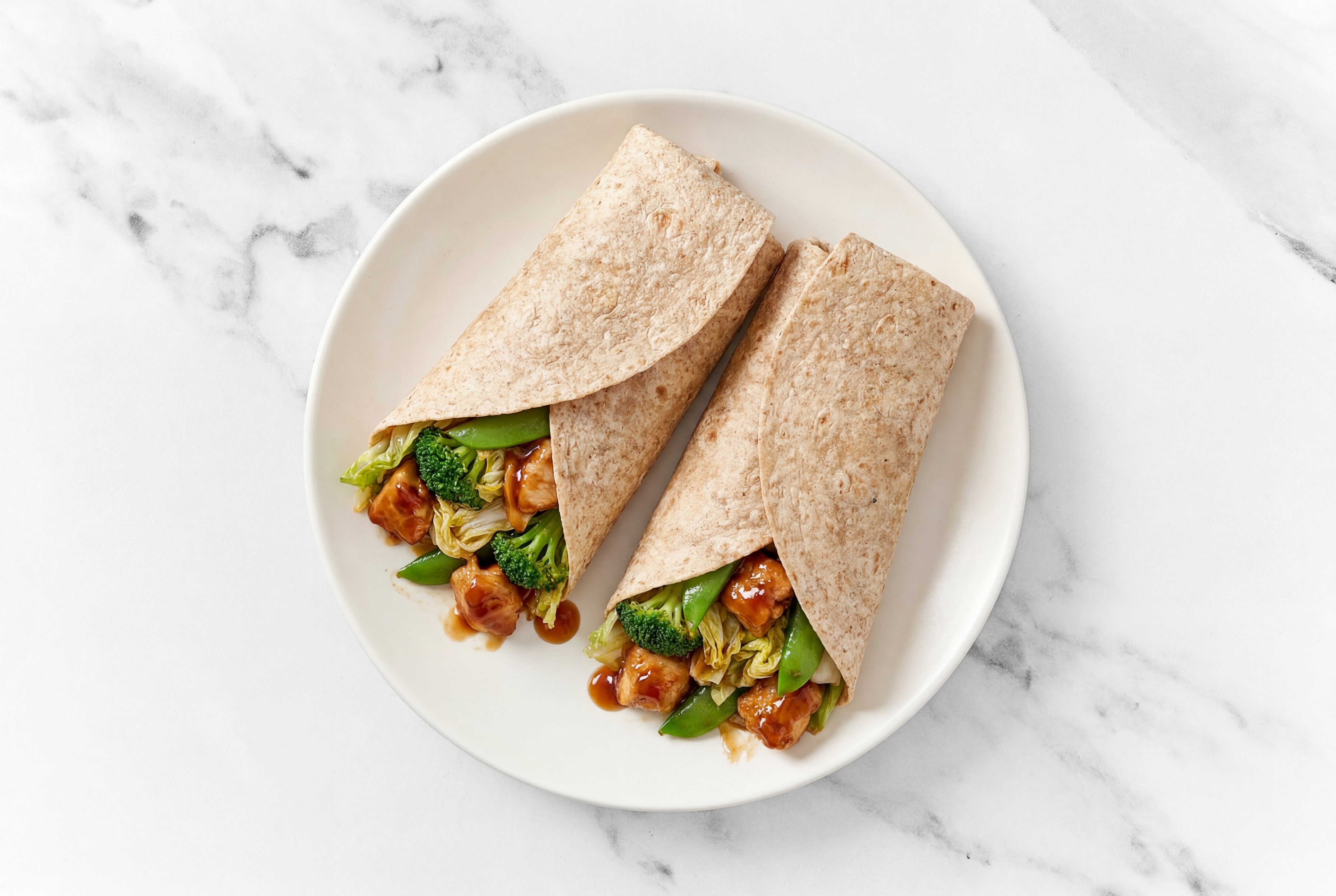General Tso Chicken Wrap