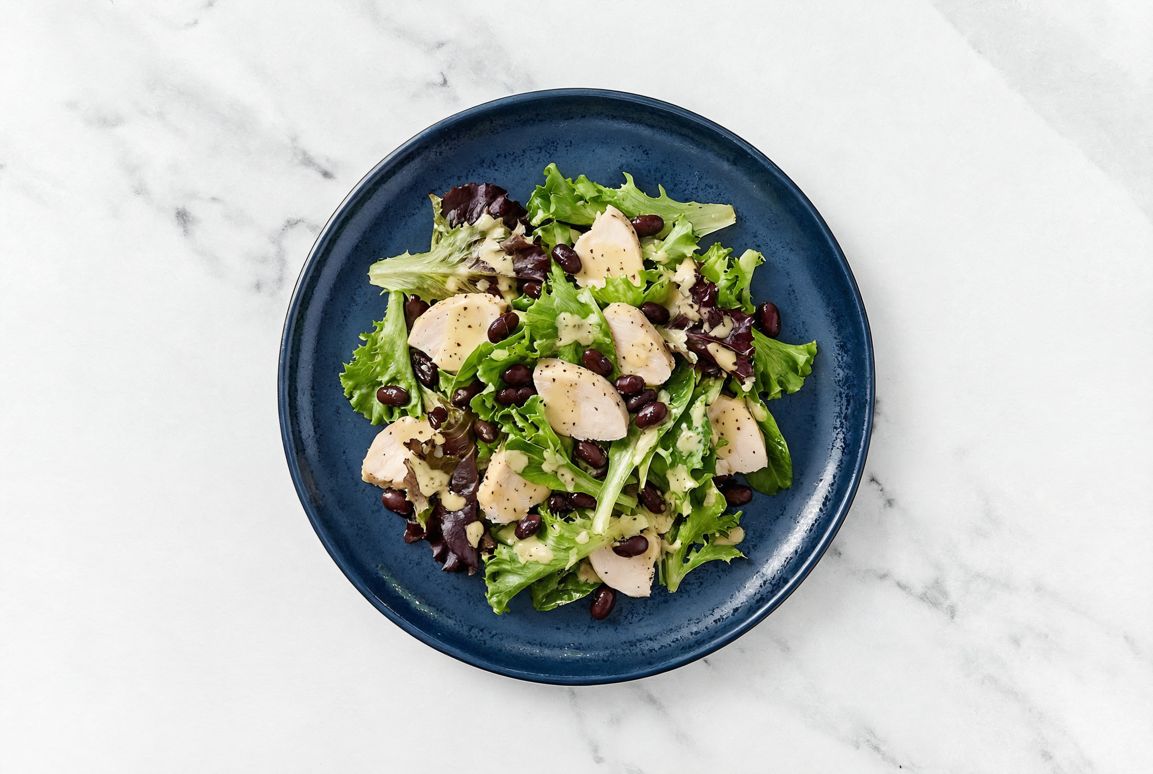 Oven Roasted Chicken + Black Bean Caesar