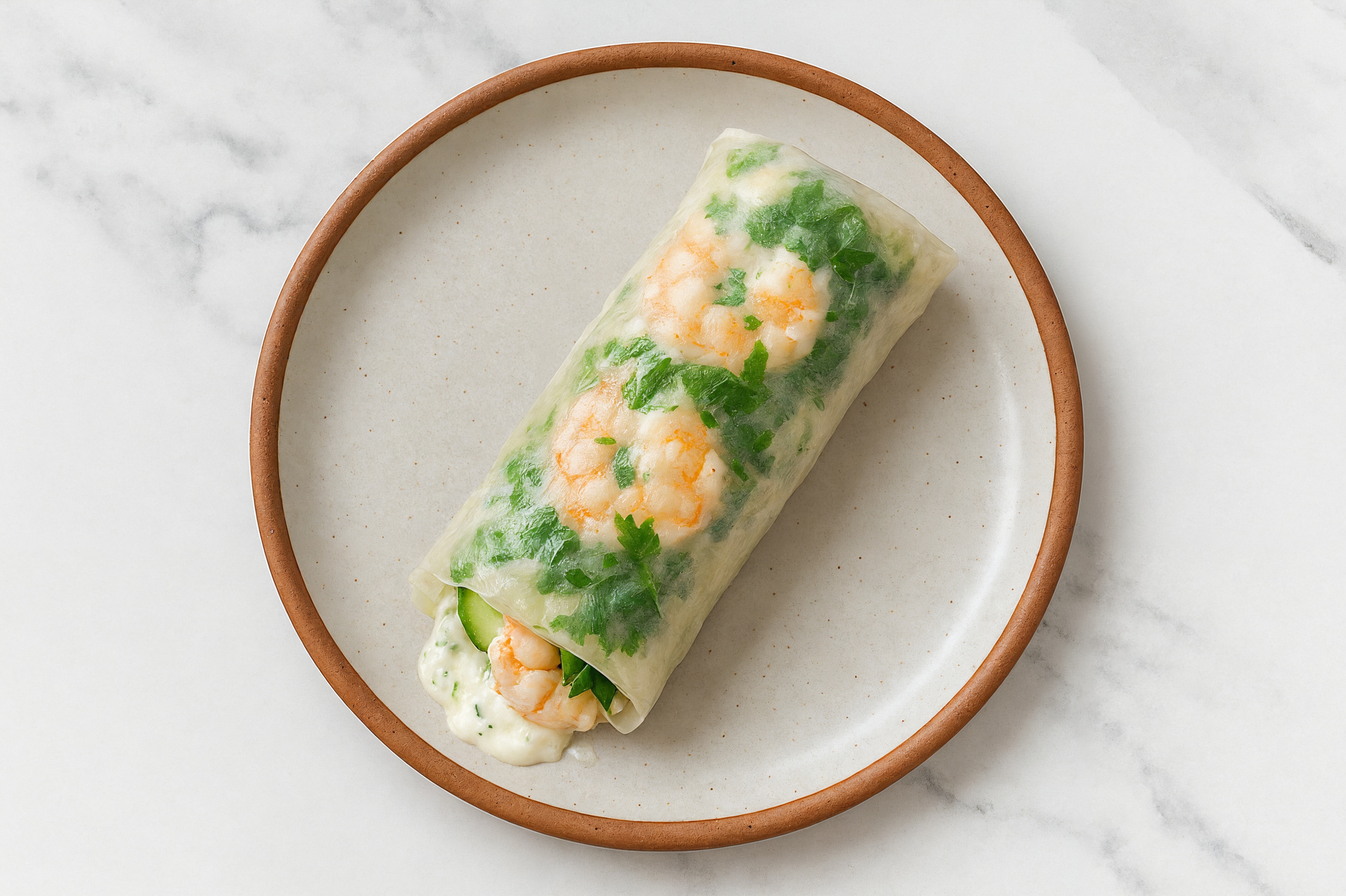 Tzatziki Shrimp Summer Rolls