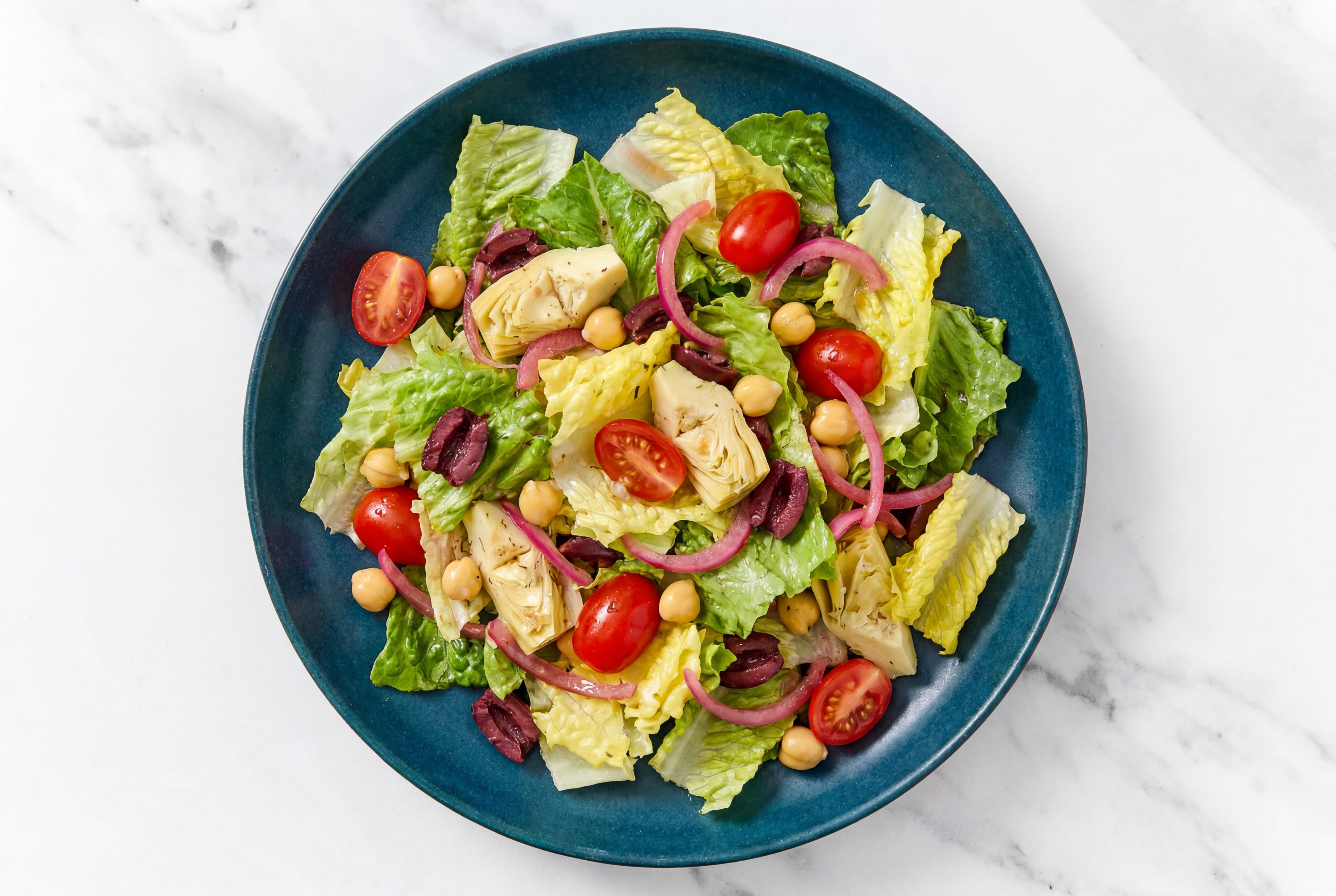 Vegan Mediterranean Chopped Salad