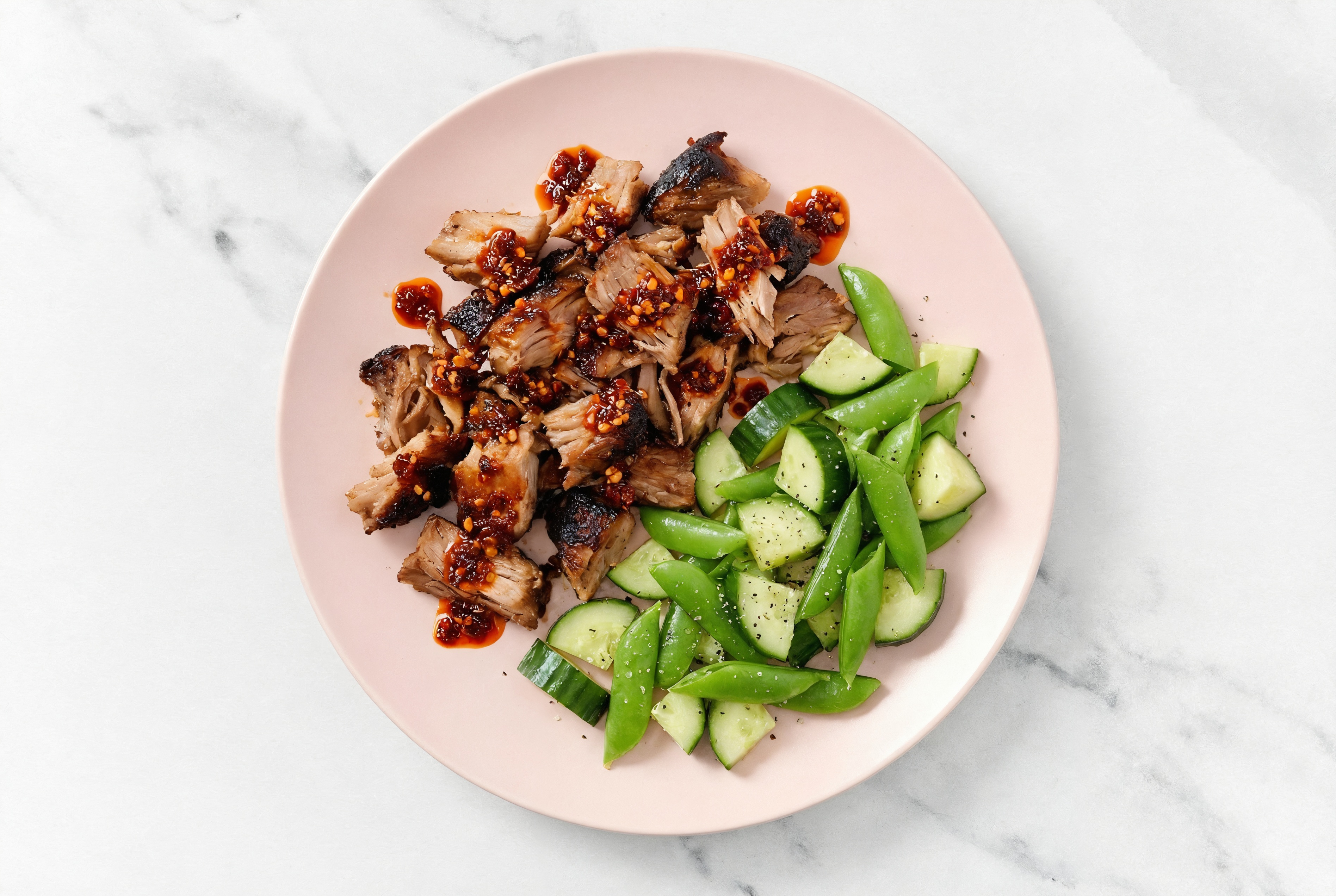  Honolulu Sunrise Pork + Veggie Bowl