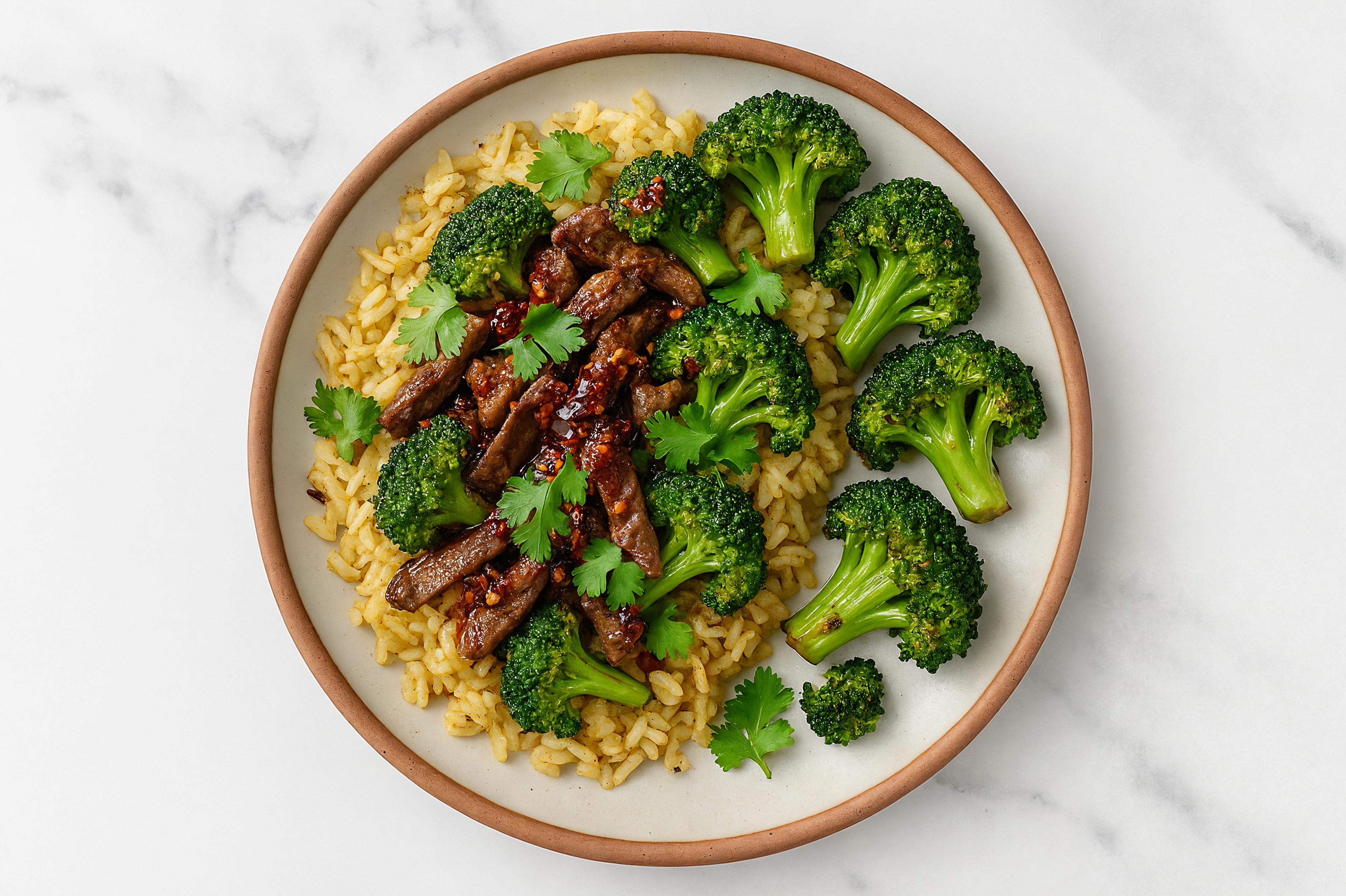 Chili Crisp Beef Seasoned Jasmine Rice Bowl