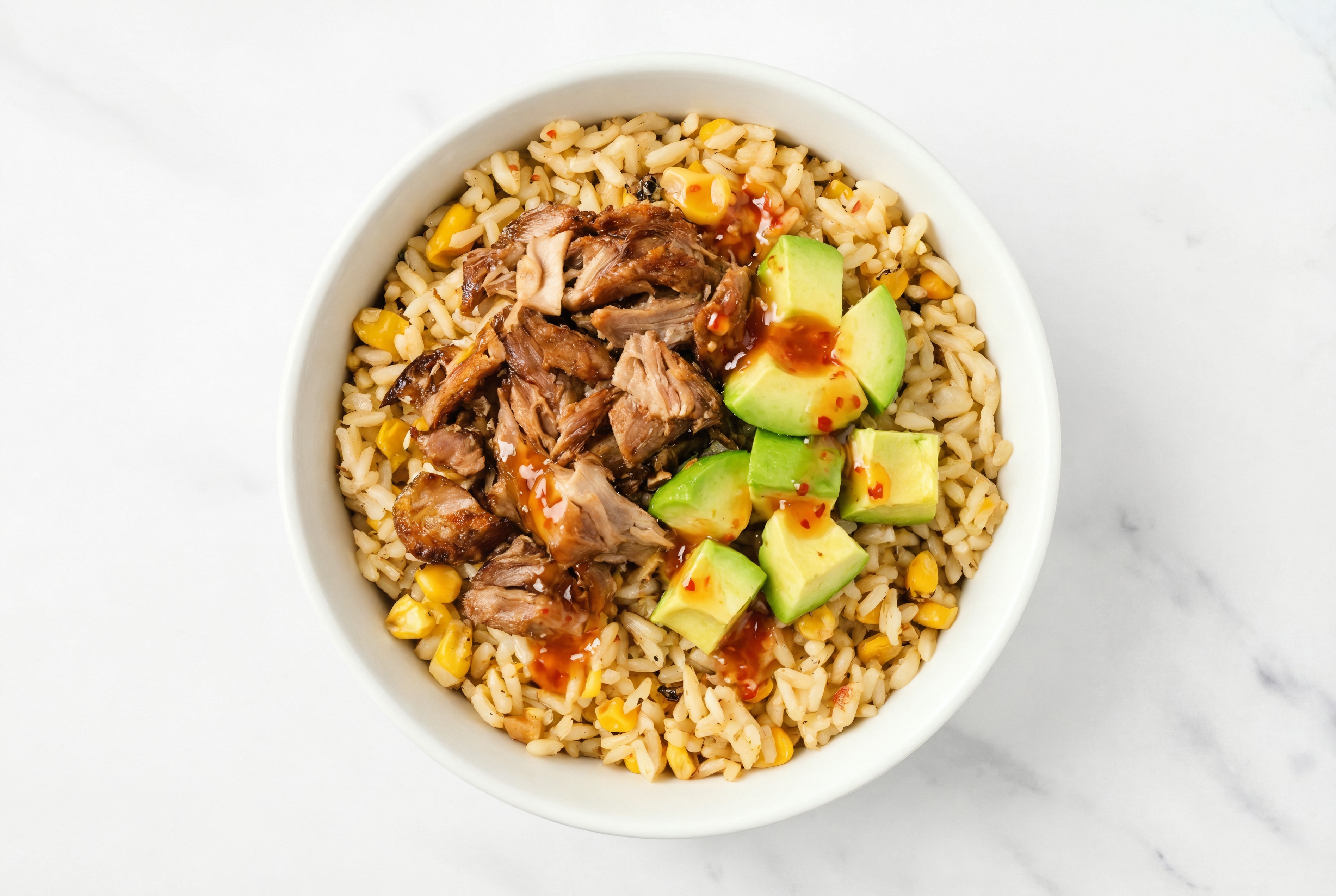 Sweet Chili Kahlua Luau Bowl