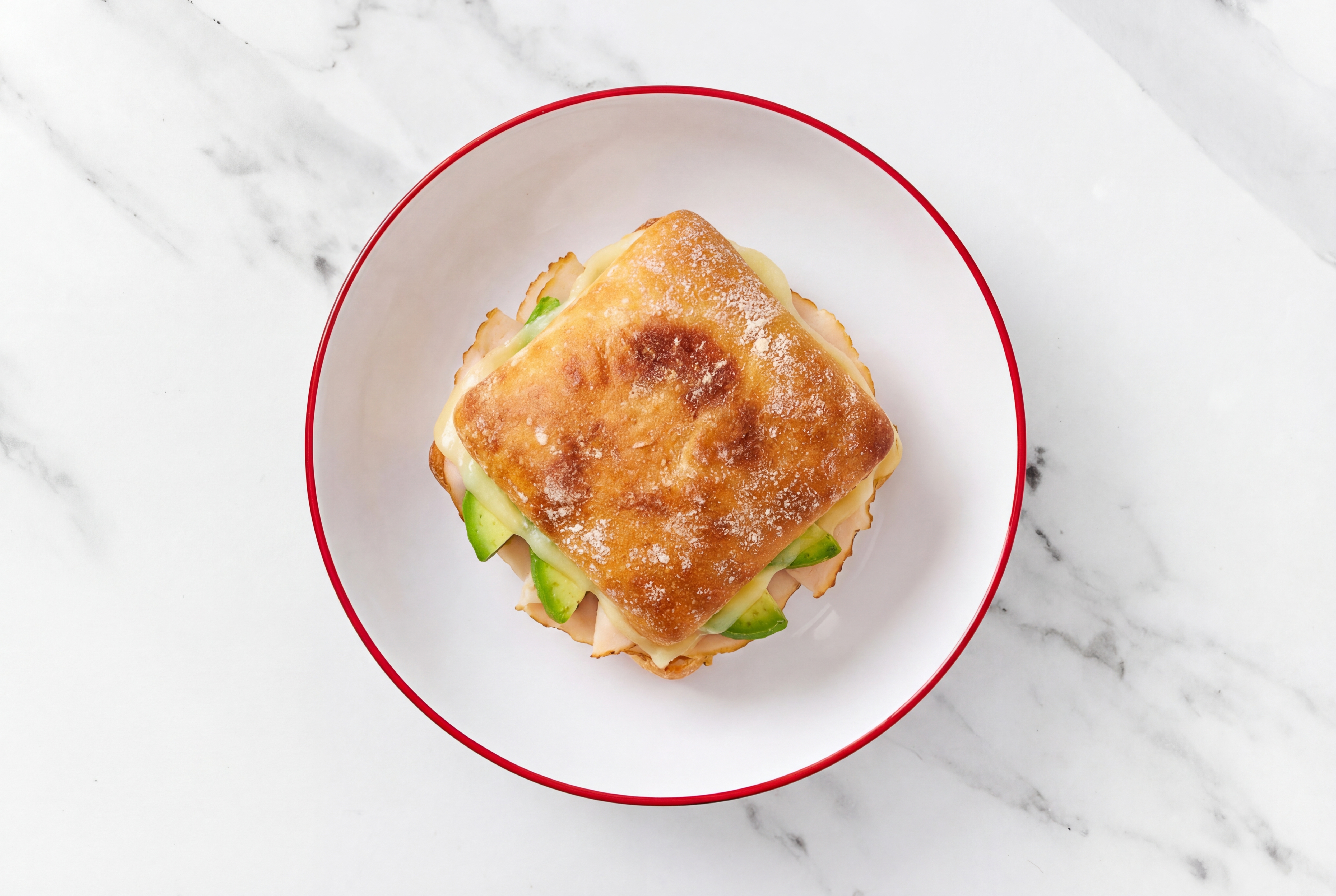 Havarti + Honey Roasted Turkey Breast Sliced Sammie