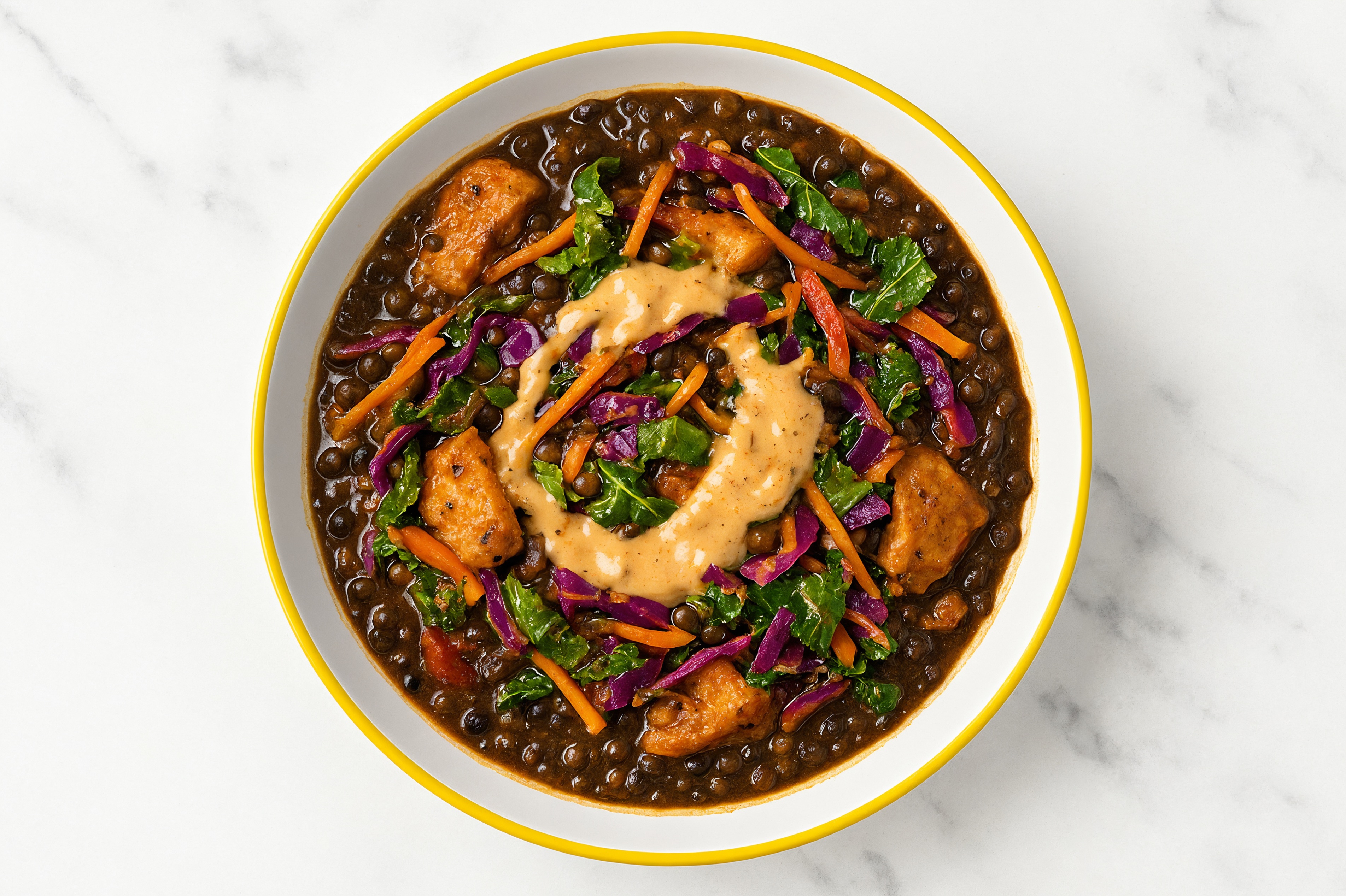 Creamy BBQ Dal with Chicken