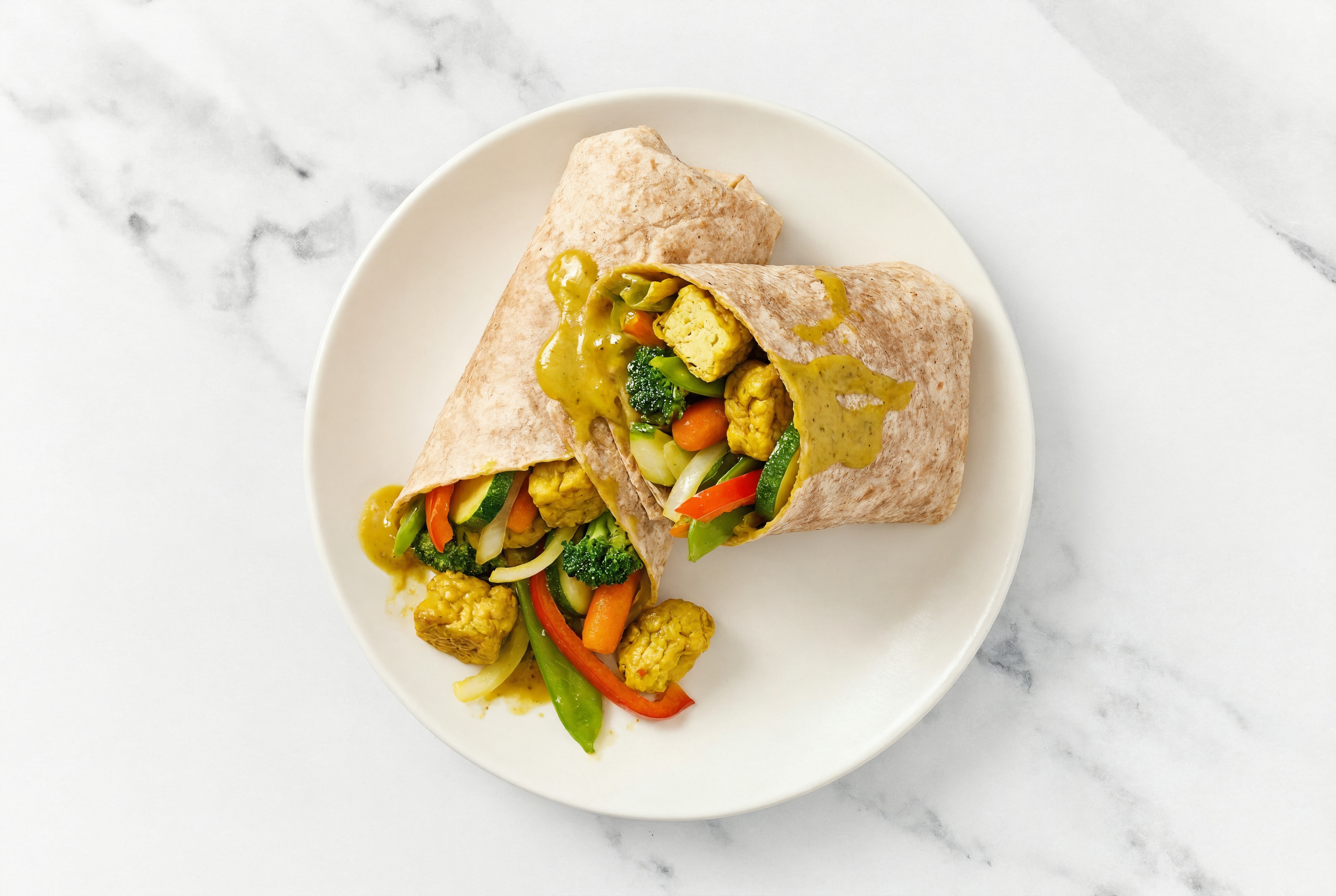 Tropical Dream Tofu Wrap
