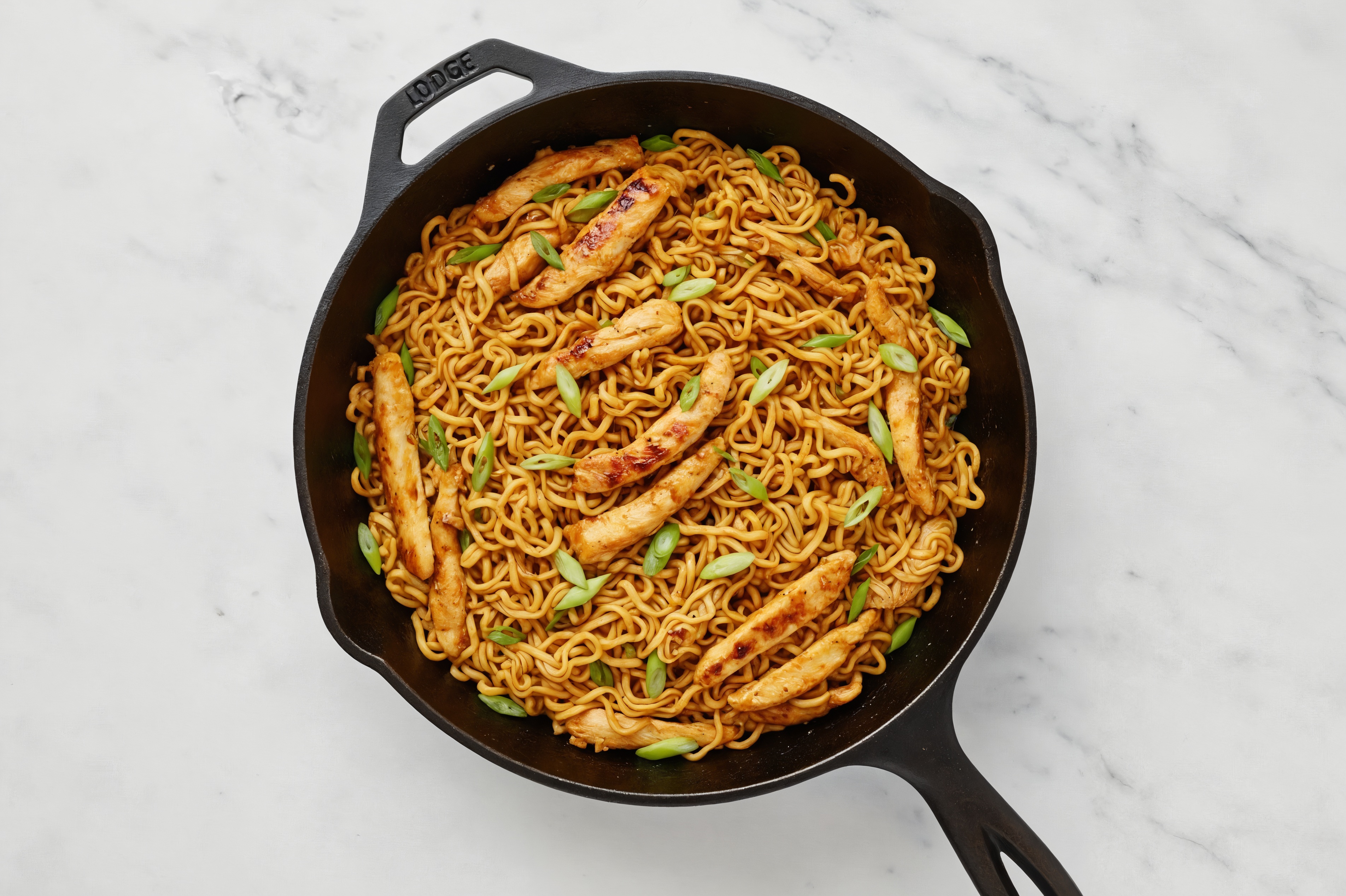 Gingery Chicken Breast Ramen Noodles
