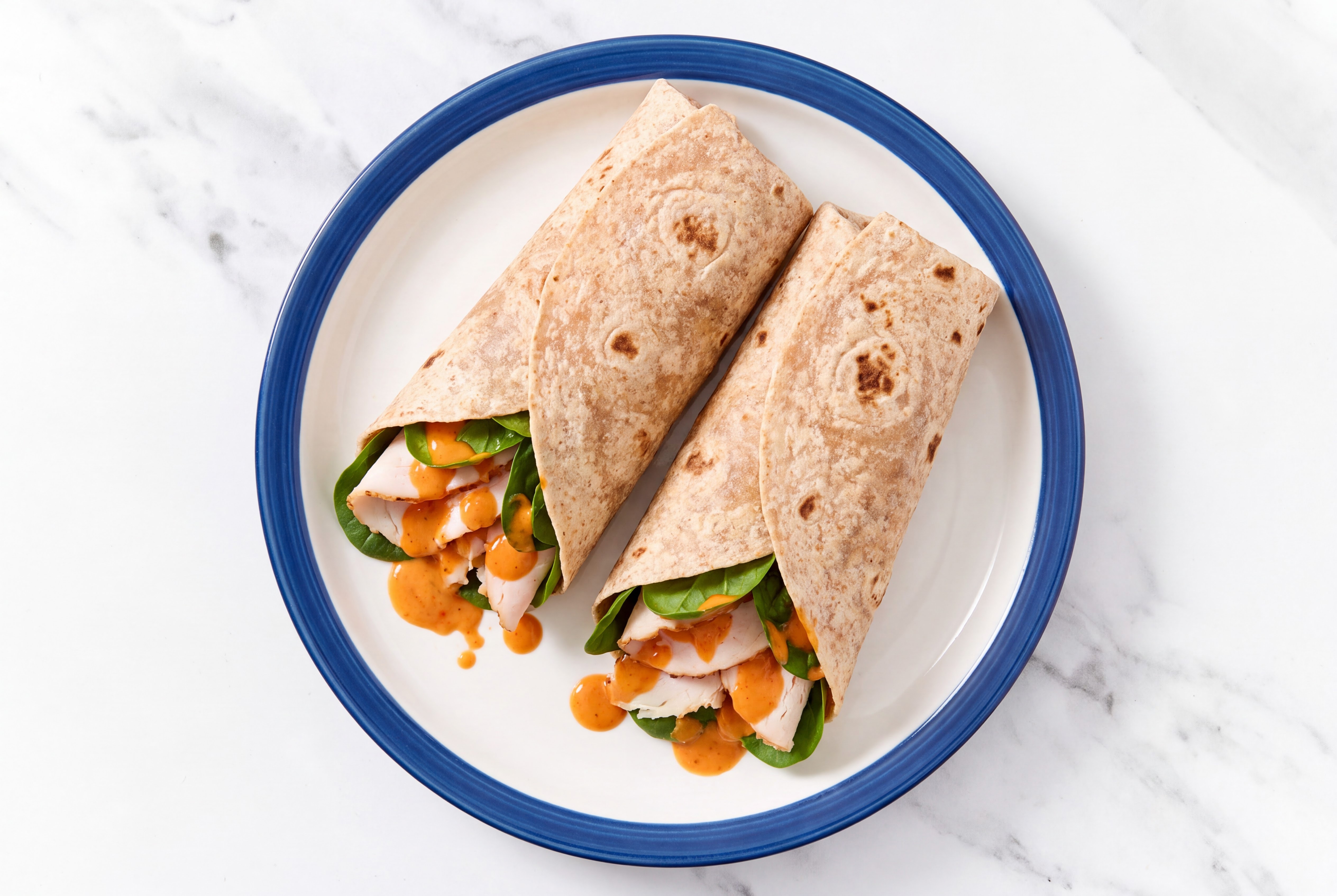 Dill Buffalo Oven-Roasted Sliced Turkey Breast Wrap