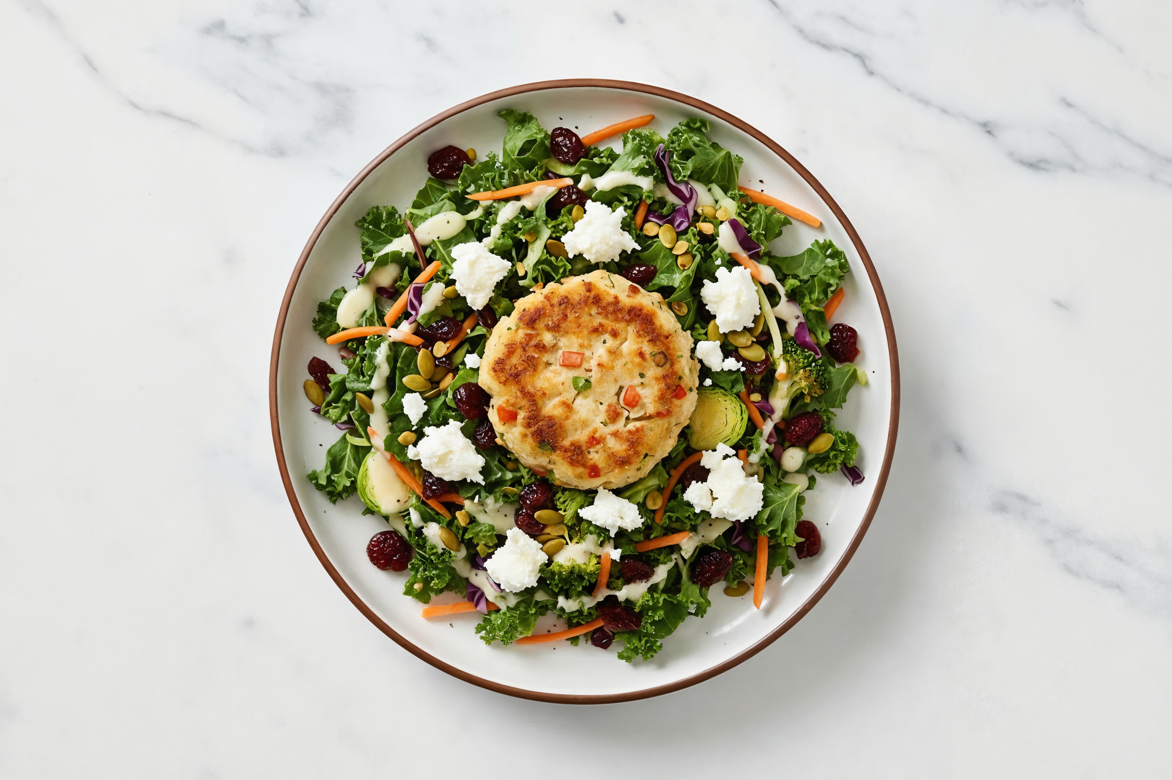 Herby Sweet Kale Snow Crab Cakes Cake Salad