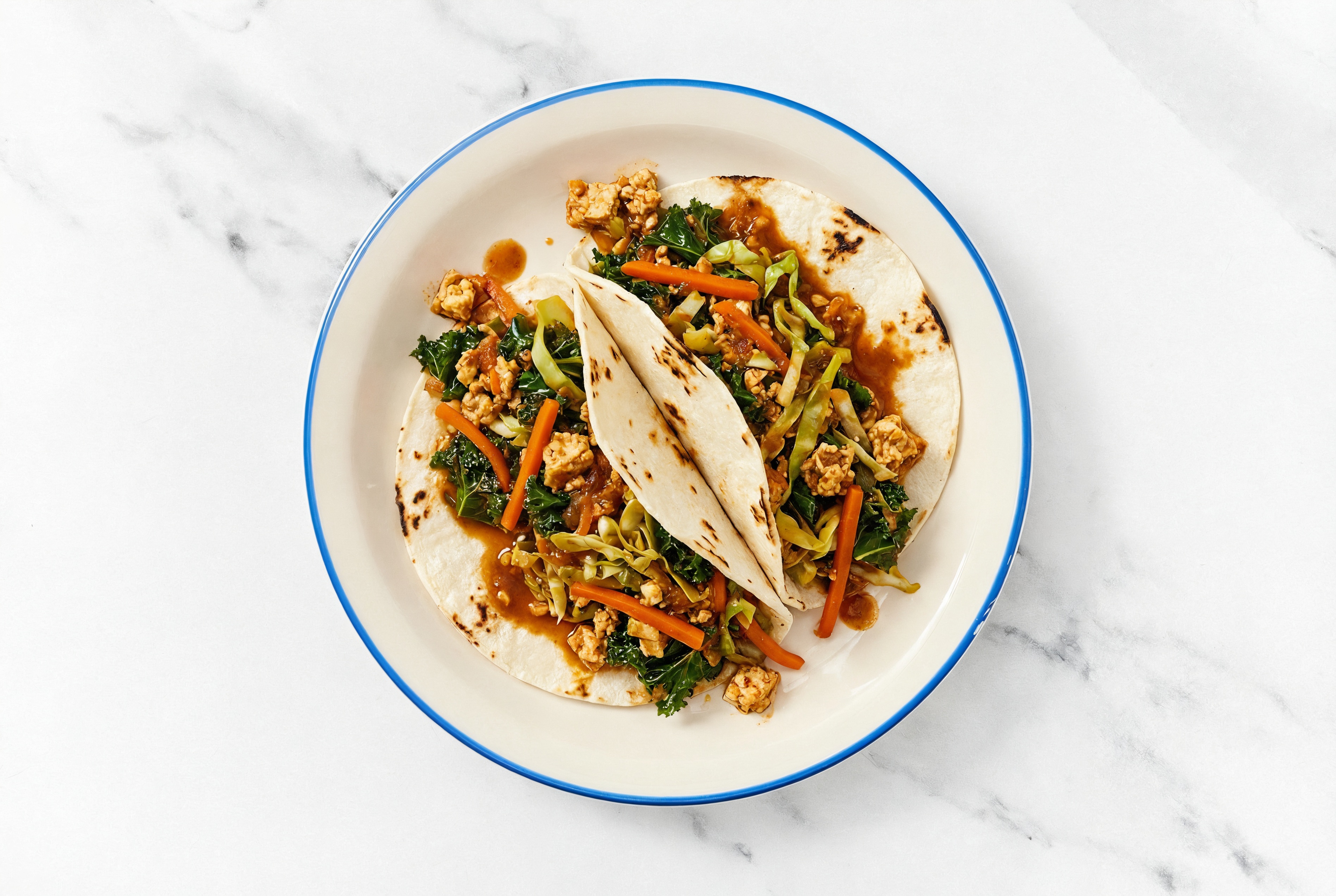 Herby Super Extra Firm Tofu Tacos