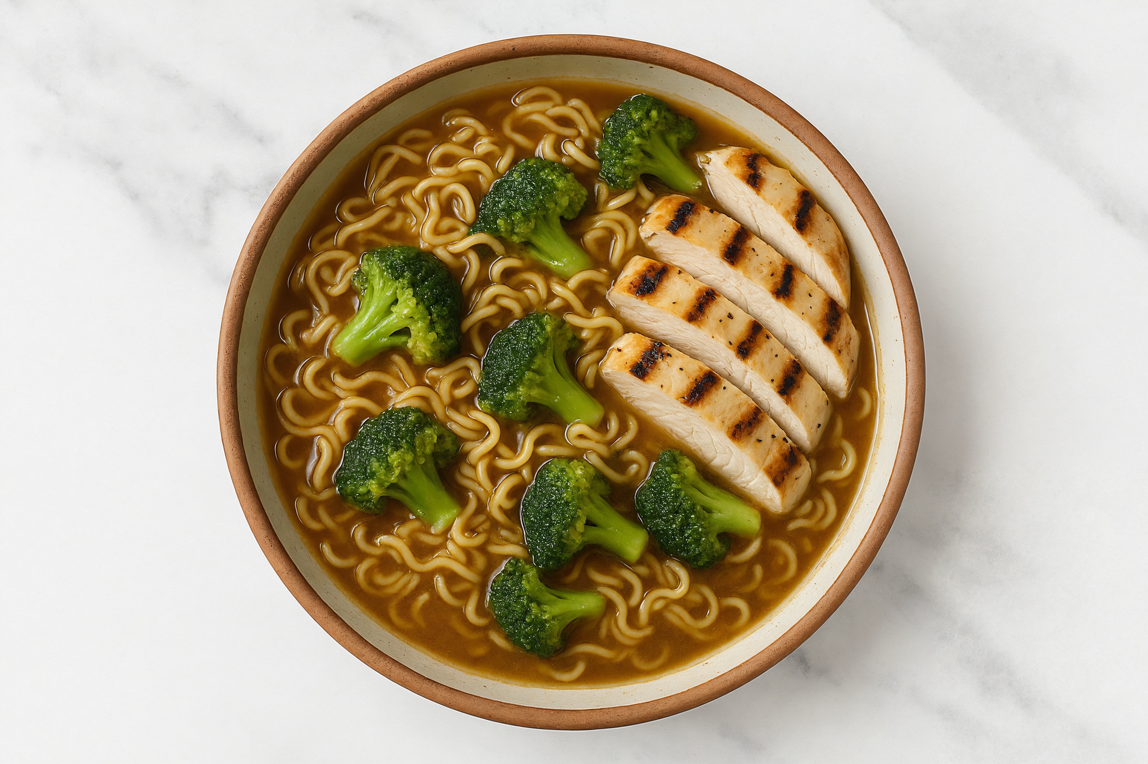 Chicken + Organic Broccoli Miso Ramen