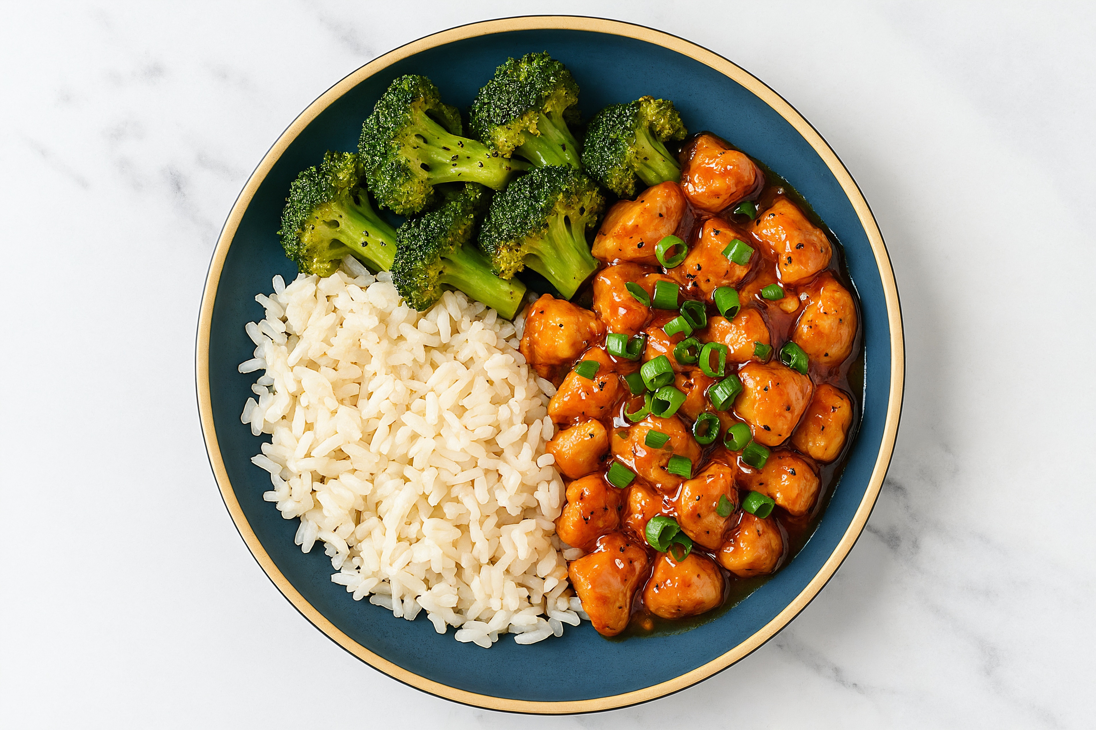 Chili Lime Chicken + Broccoli Grain Bowl