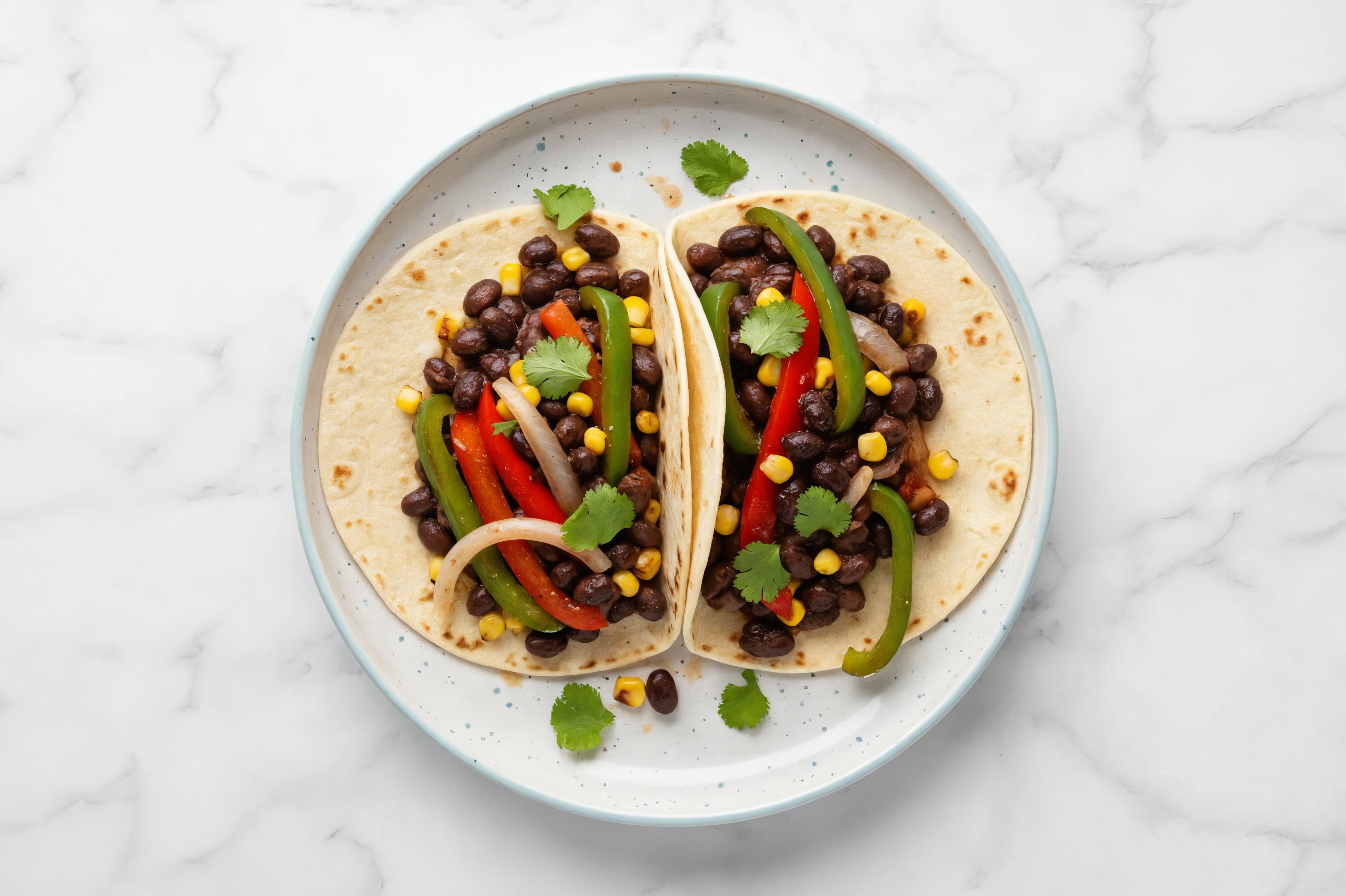 Cuban Spiced Black Beans Bean + Fresh Corn Tacos