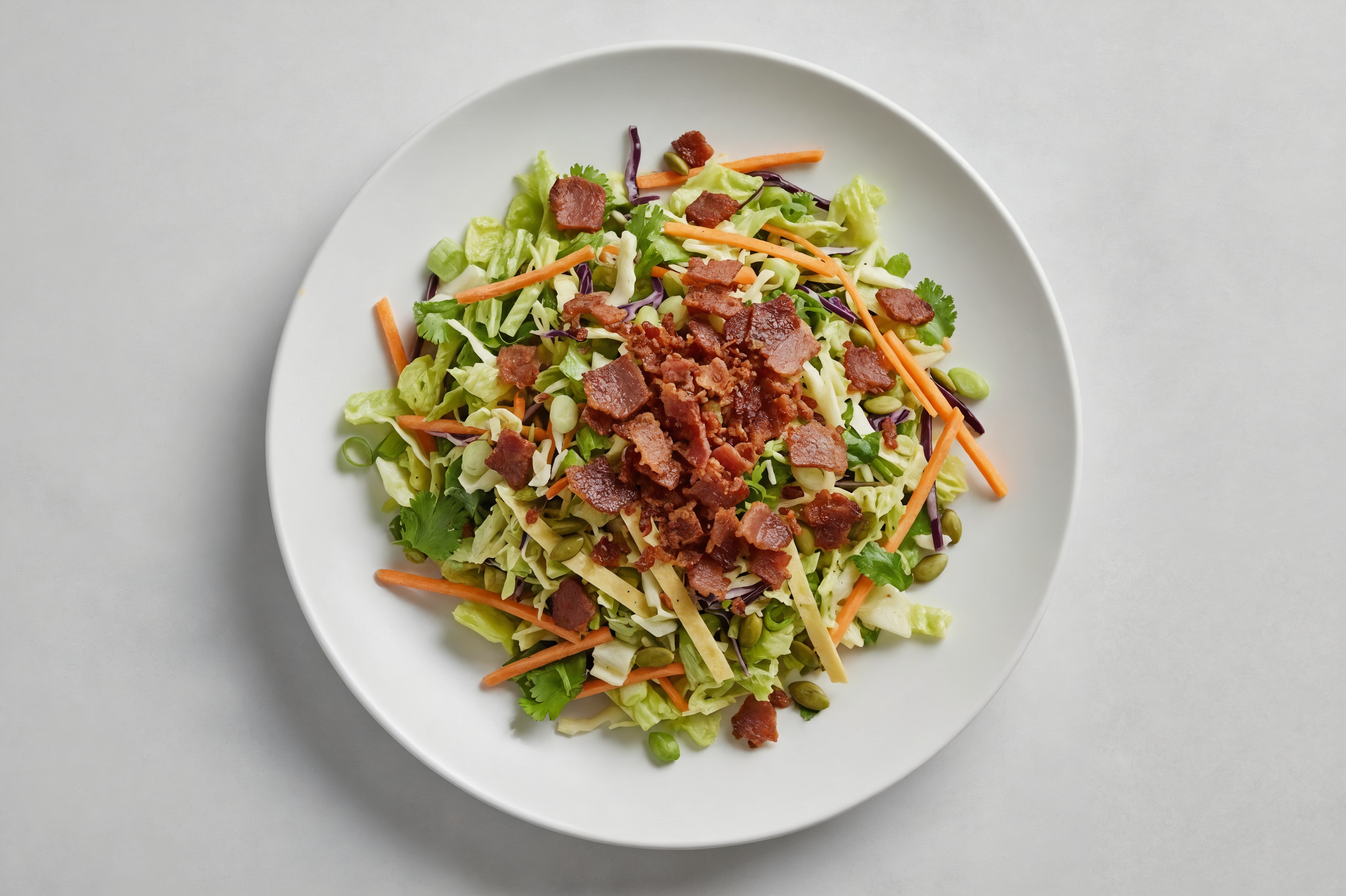 Crumbled Applewood Smoked Pork Bacon Southwest Salad