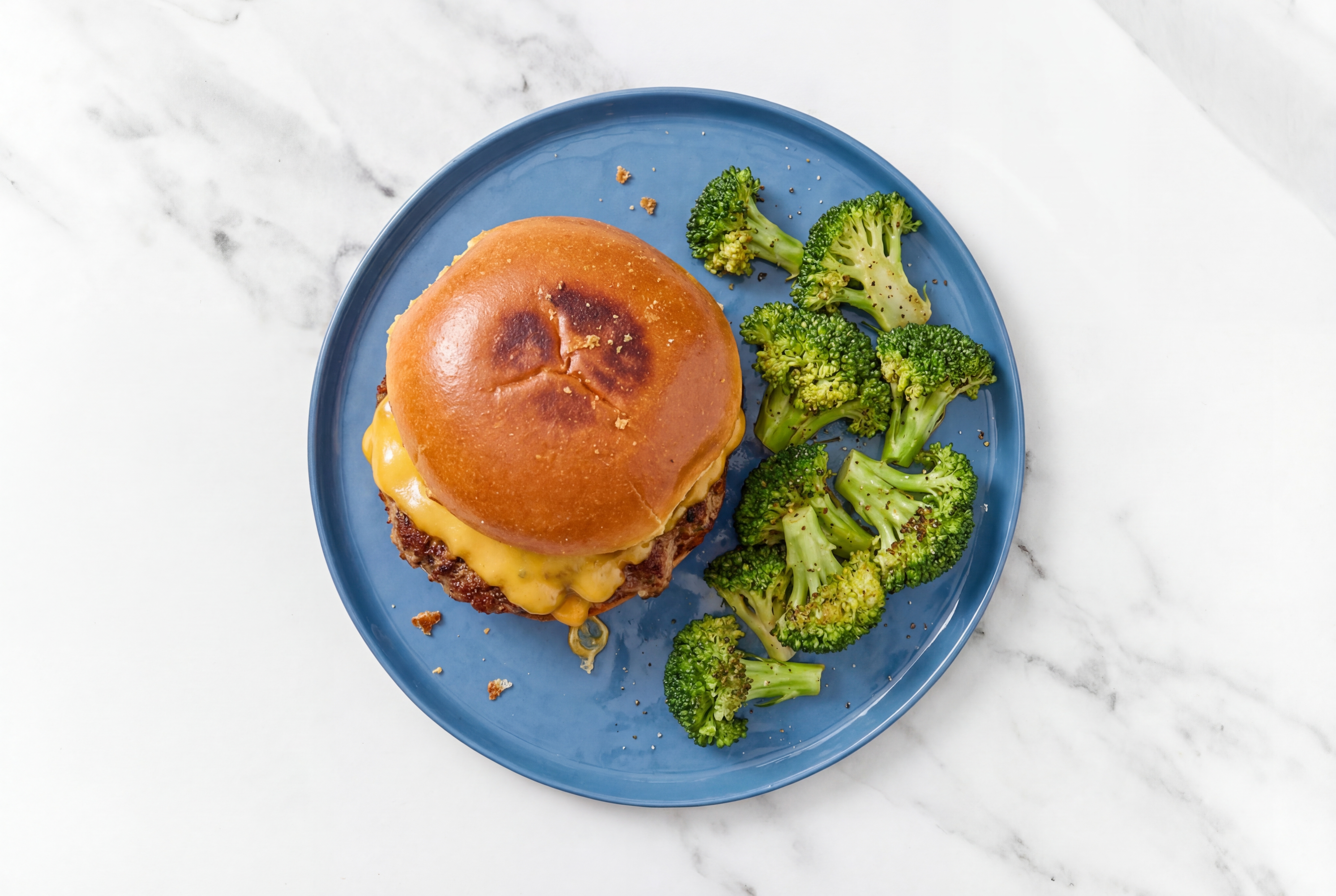 Cheesy Ranch Mexican-Style Ground Beef Burgers
