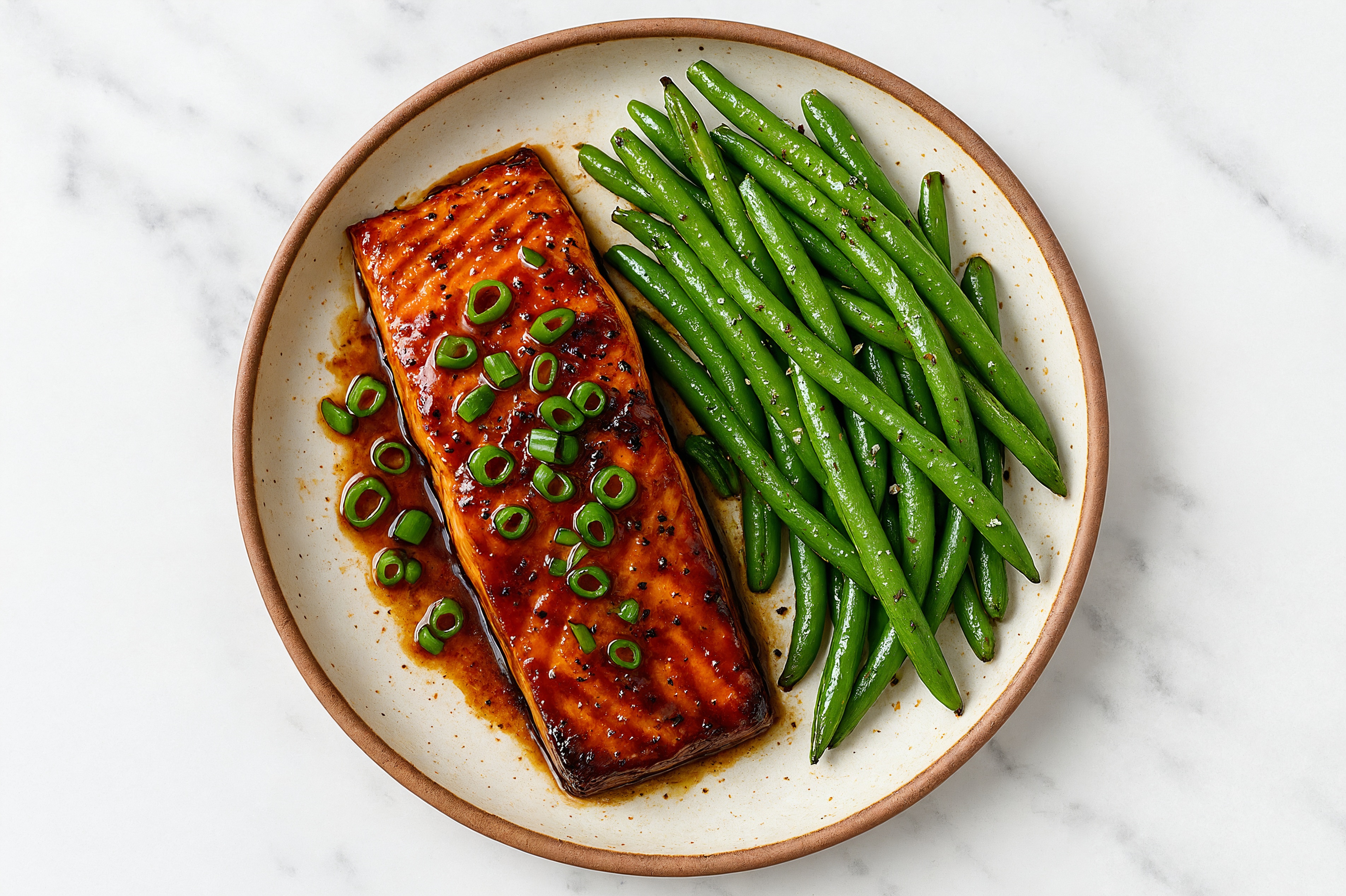  BBQ Baked Salmon + Veggies