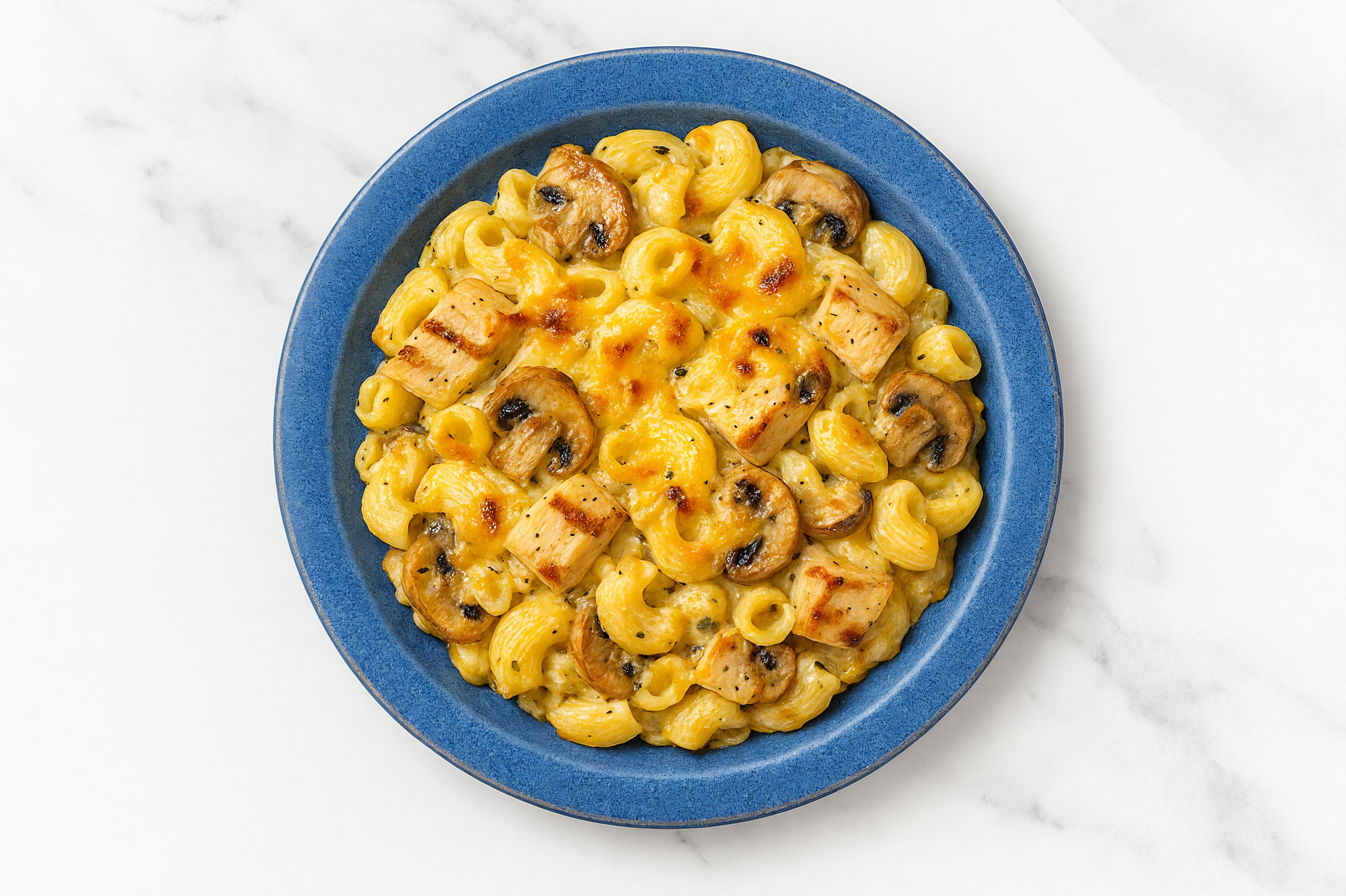  Cozy Mushroom Seasoned Grilled Chicken Breast Baked Mac 'n Cheese