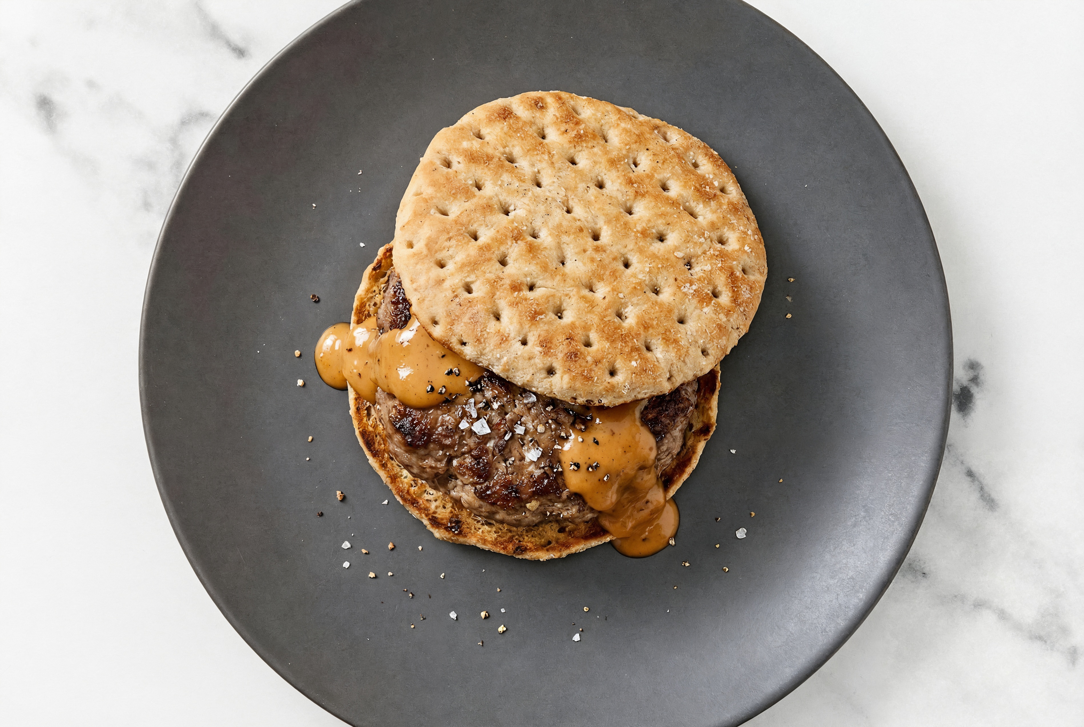 Creamy BBQ Grass-Fed Hamburger with Ground Beef Patties