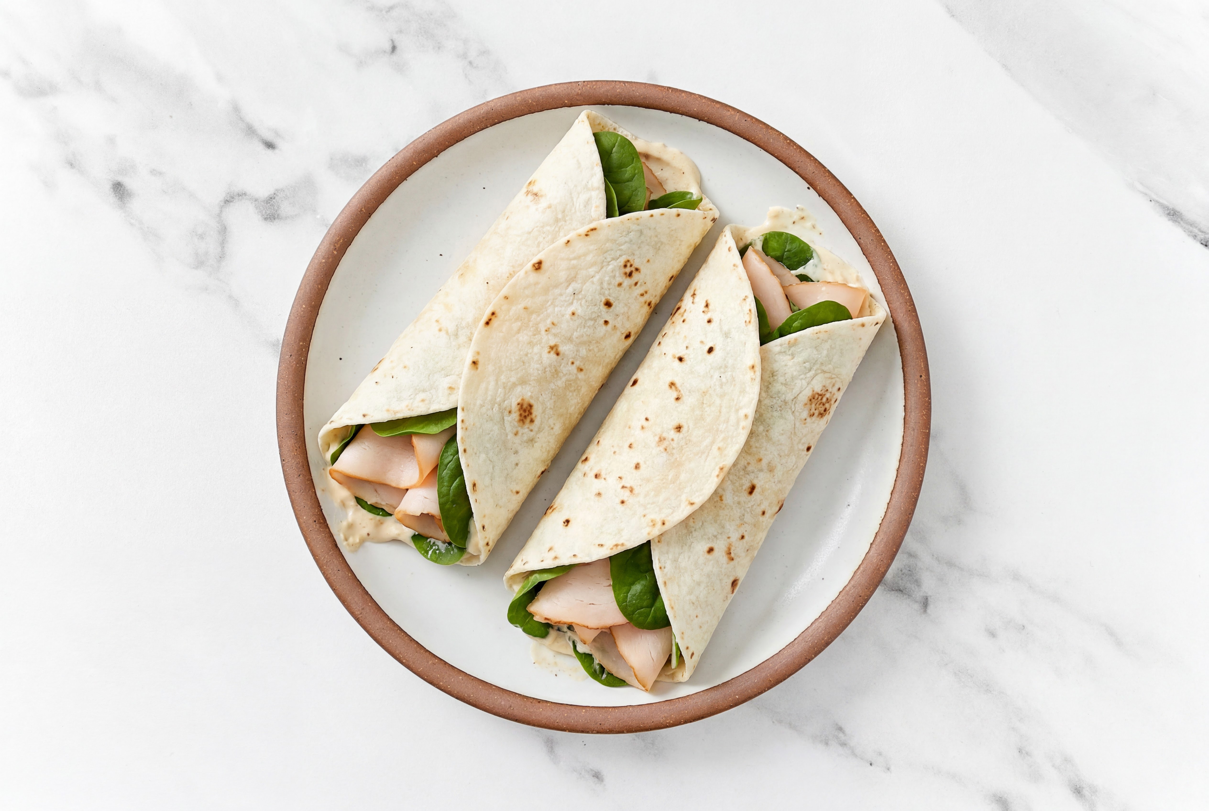 Creamy Turkey Roll-Ups