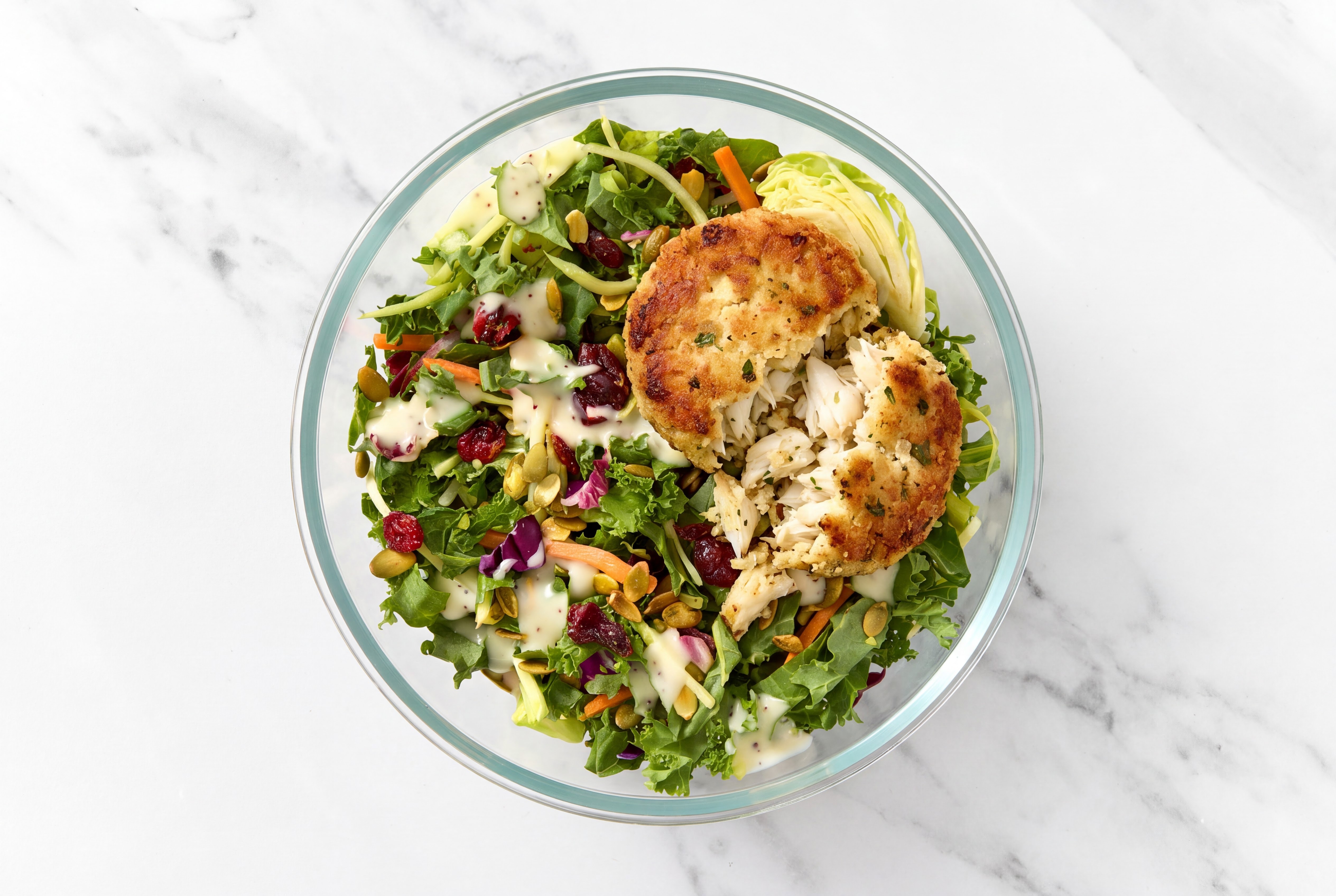Sweet Kale Jumbo Lump Crab Cakes Cake Salad