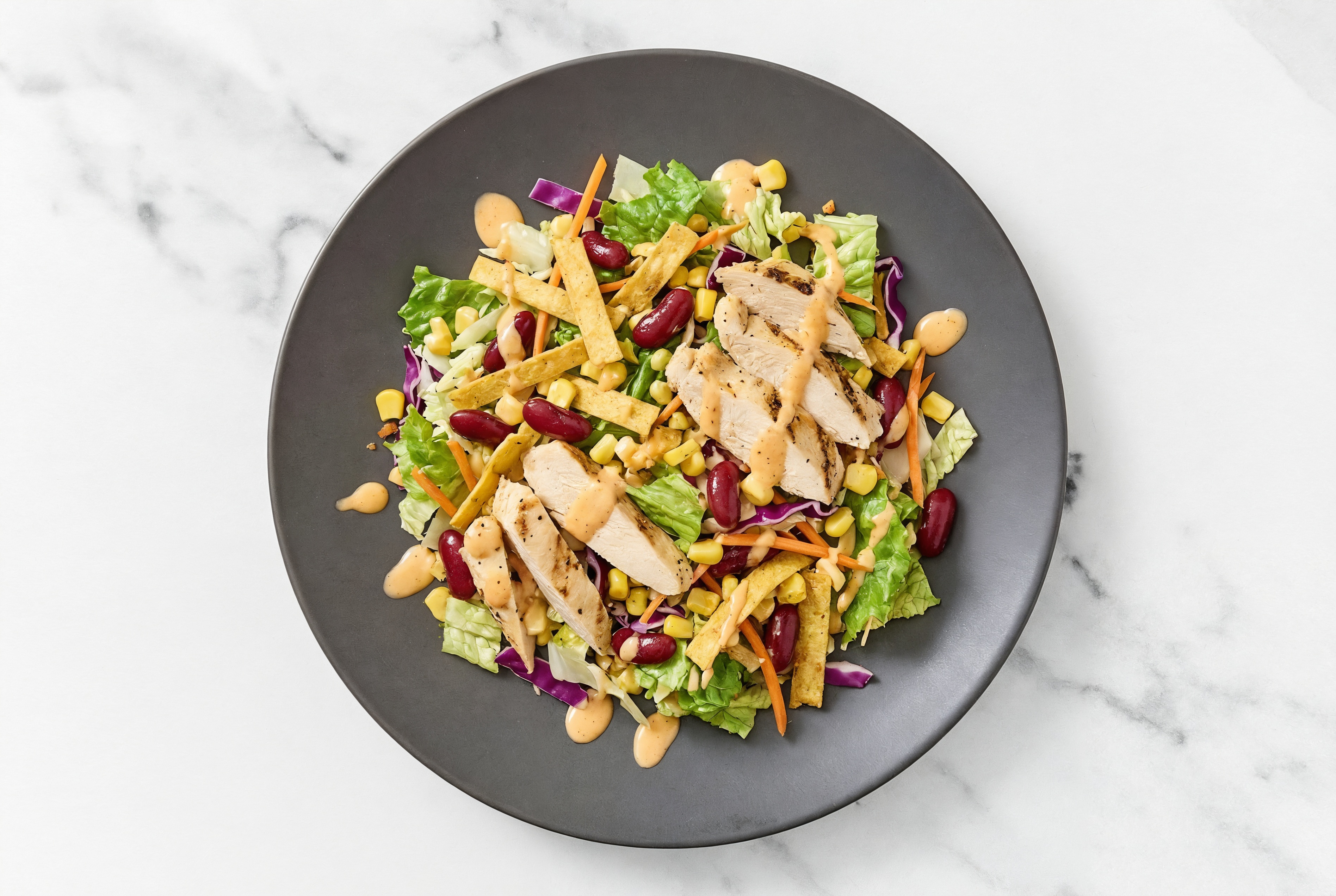 Street Corn Chicken Salad with Organic Kidney Beans