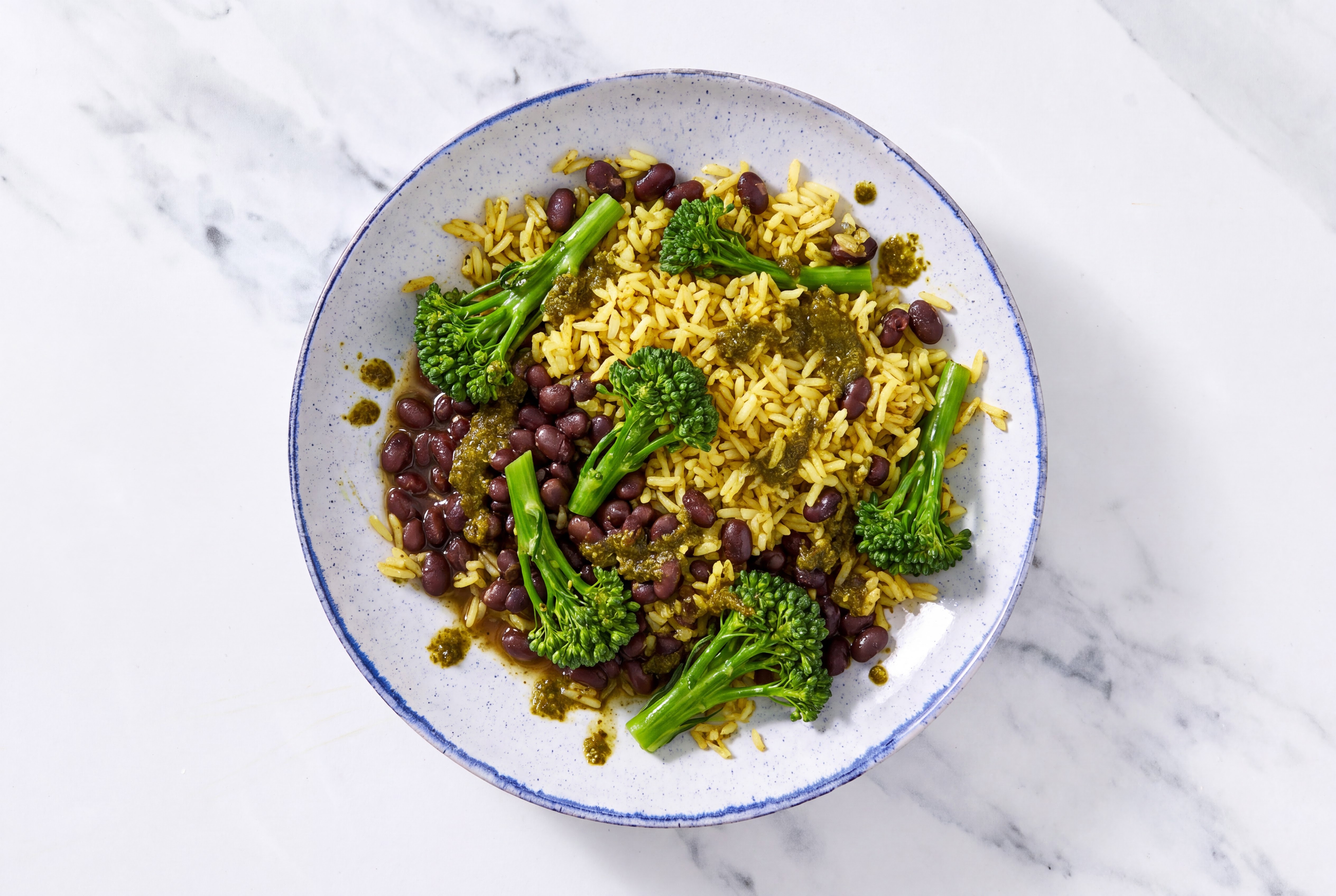 Black Bean + Zhoug Jasmine Rice Bowl