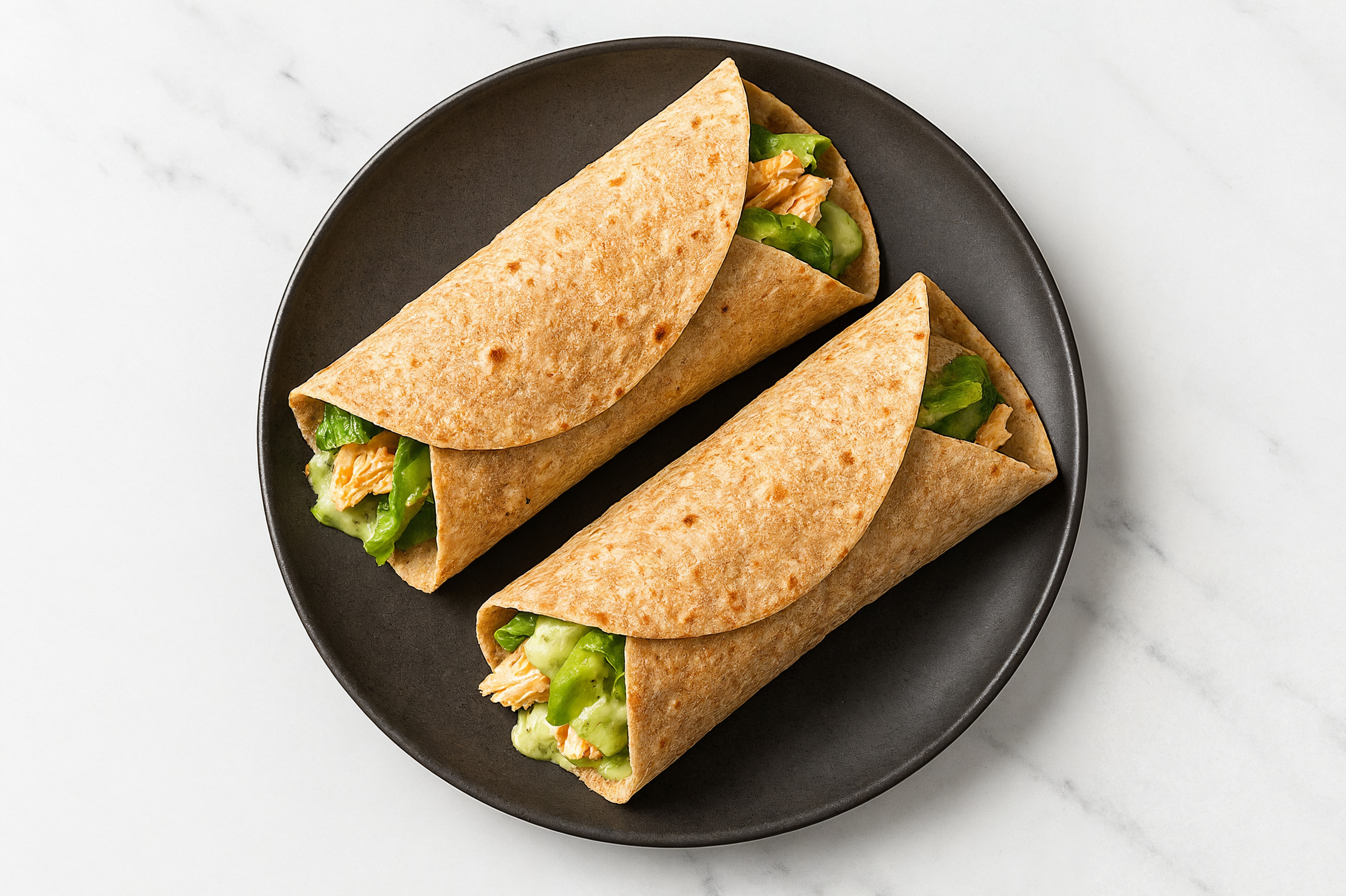 Salmon Green Goddess Wraps