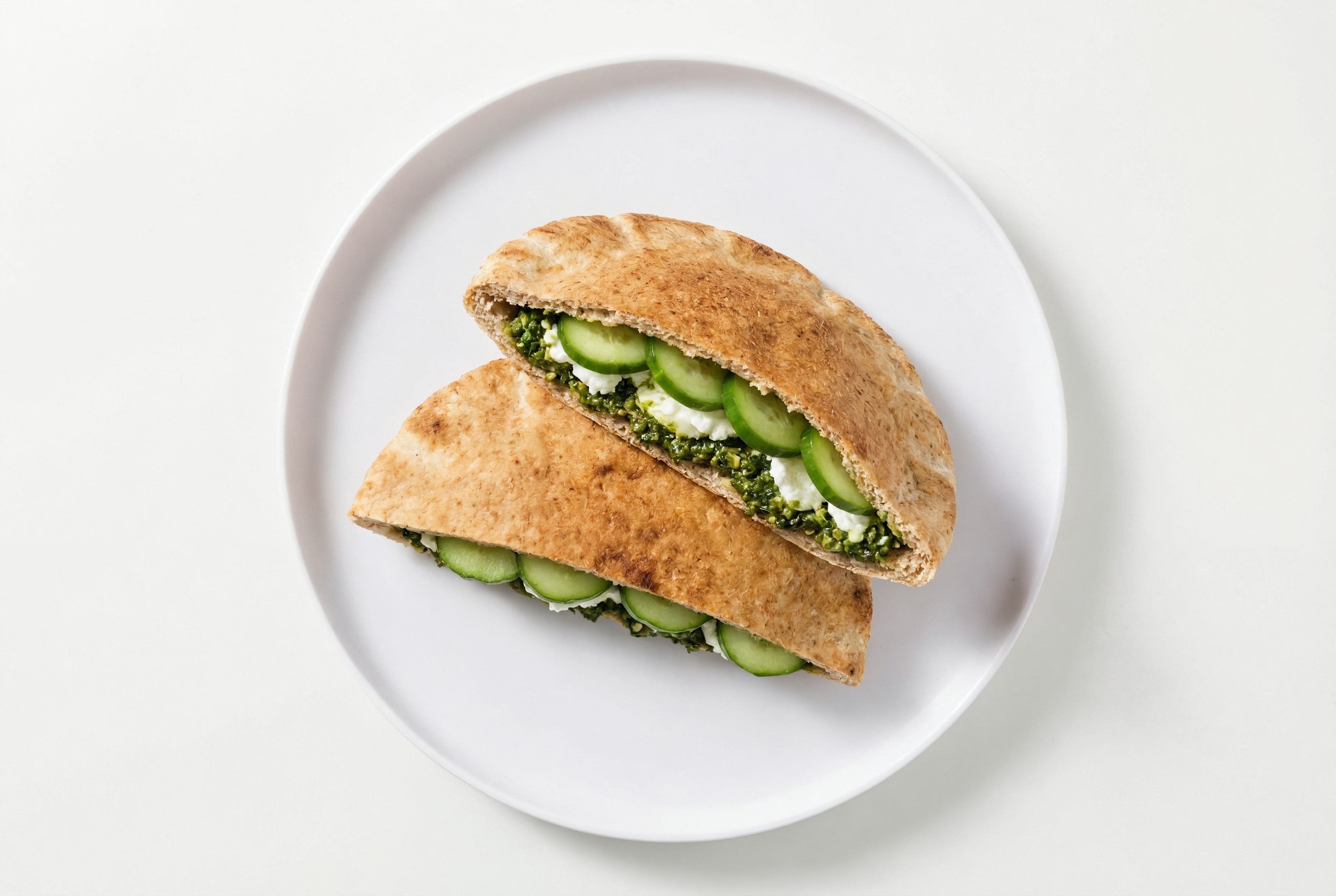 Original Sheep Cheese + Pesto Traditional Pita
