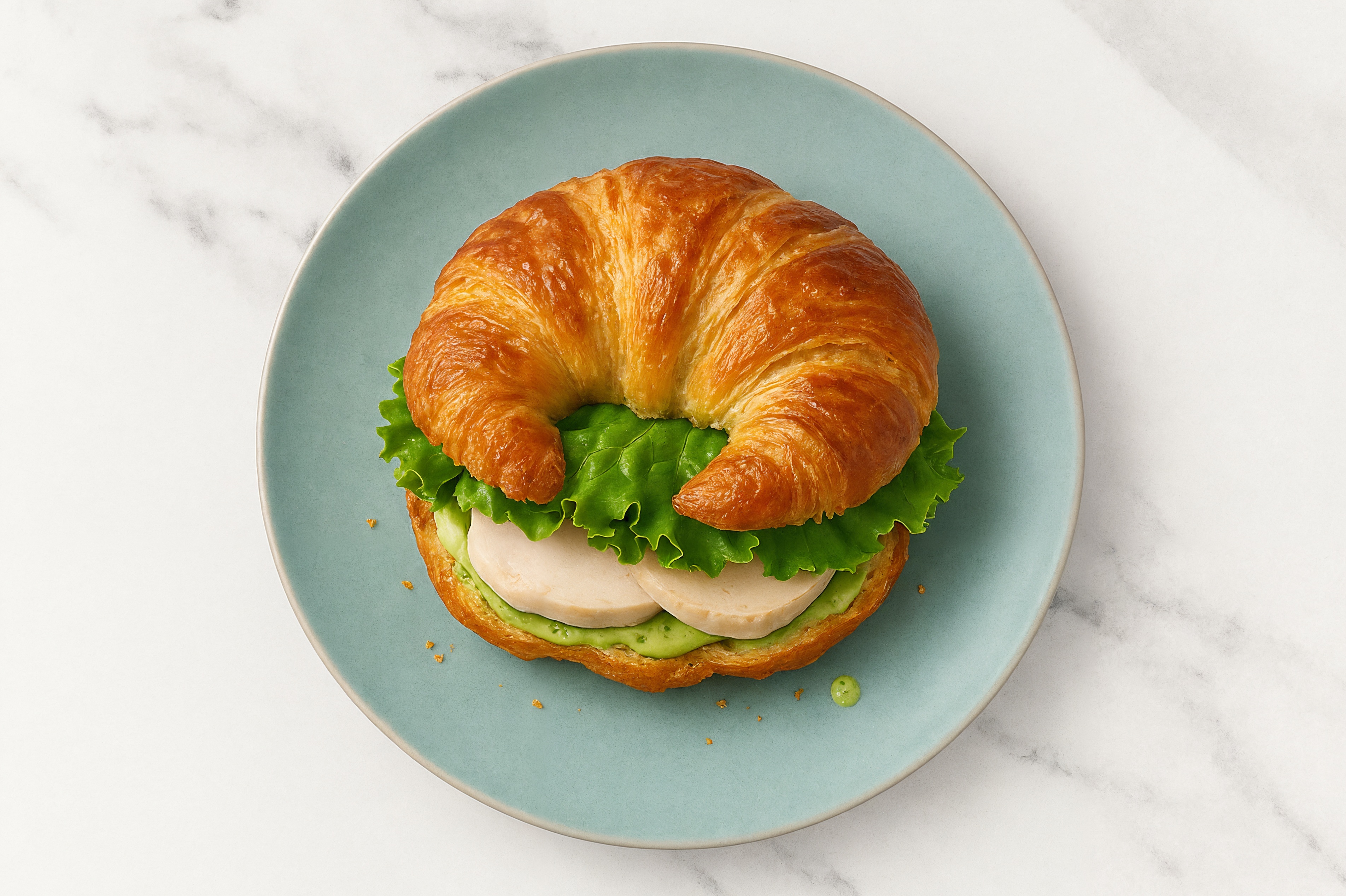 Herby Green Goddess Carved Chicken Sandwich