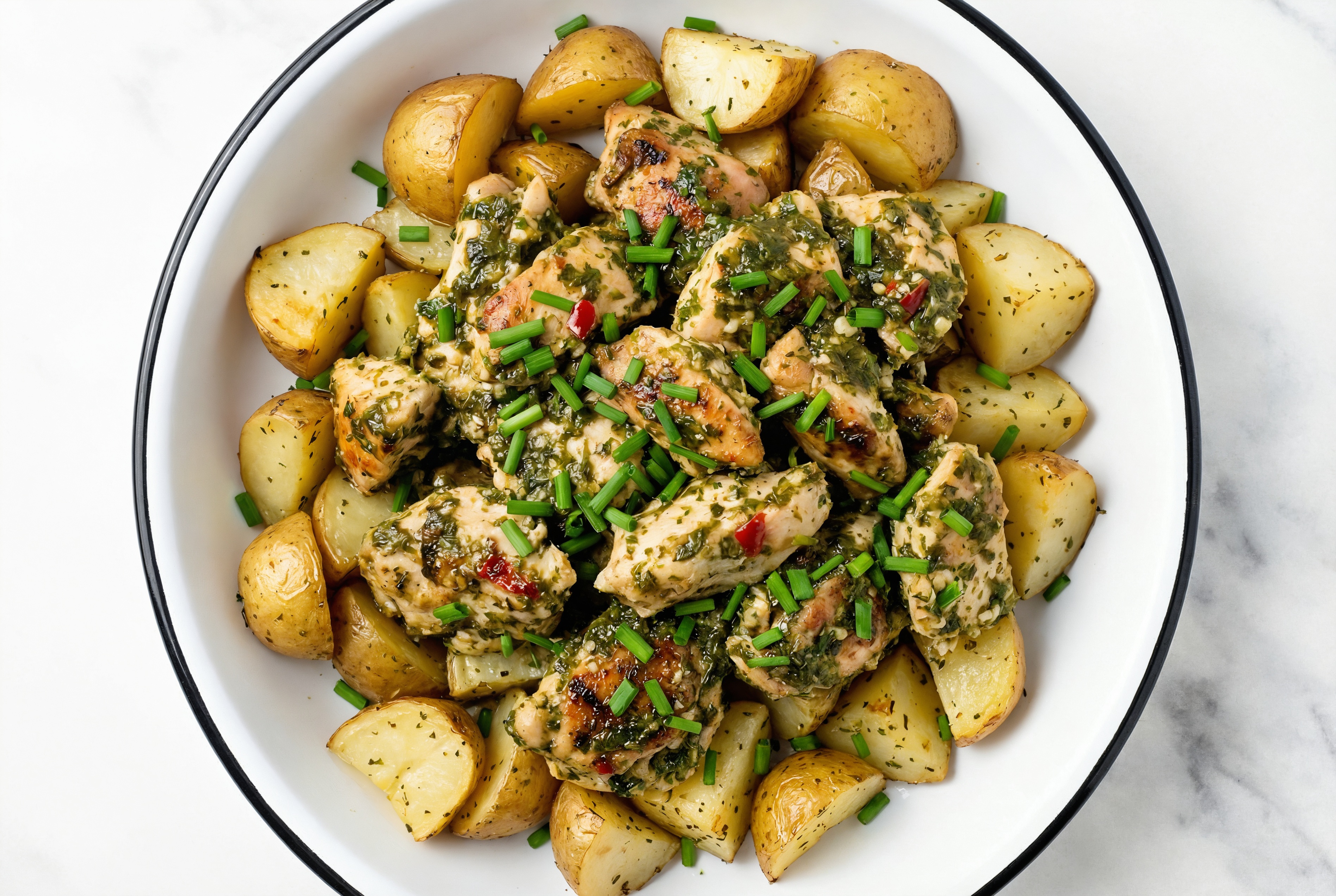  Cilantro Lime Chicken Loaded Taters