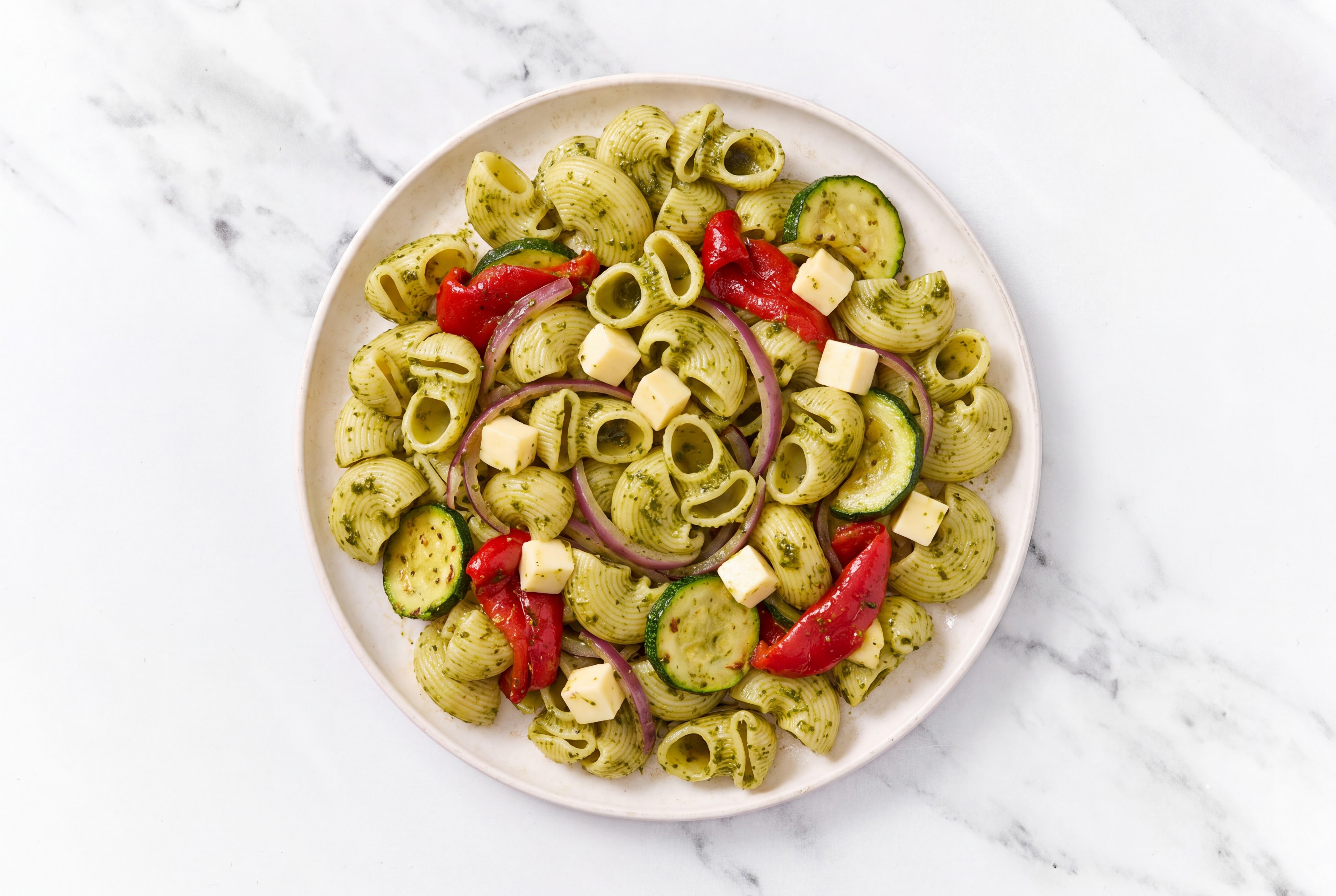 Zhoug Antipasto Chiocciole Pasta Salad
