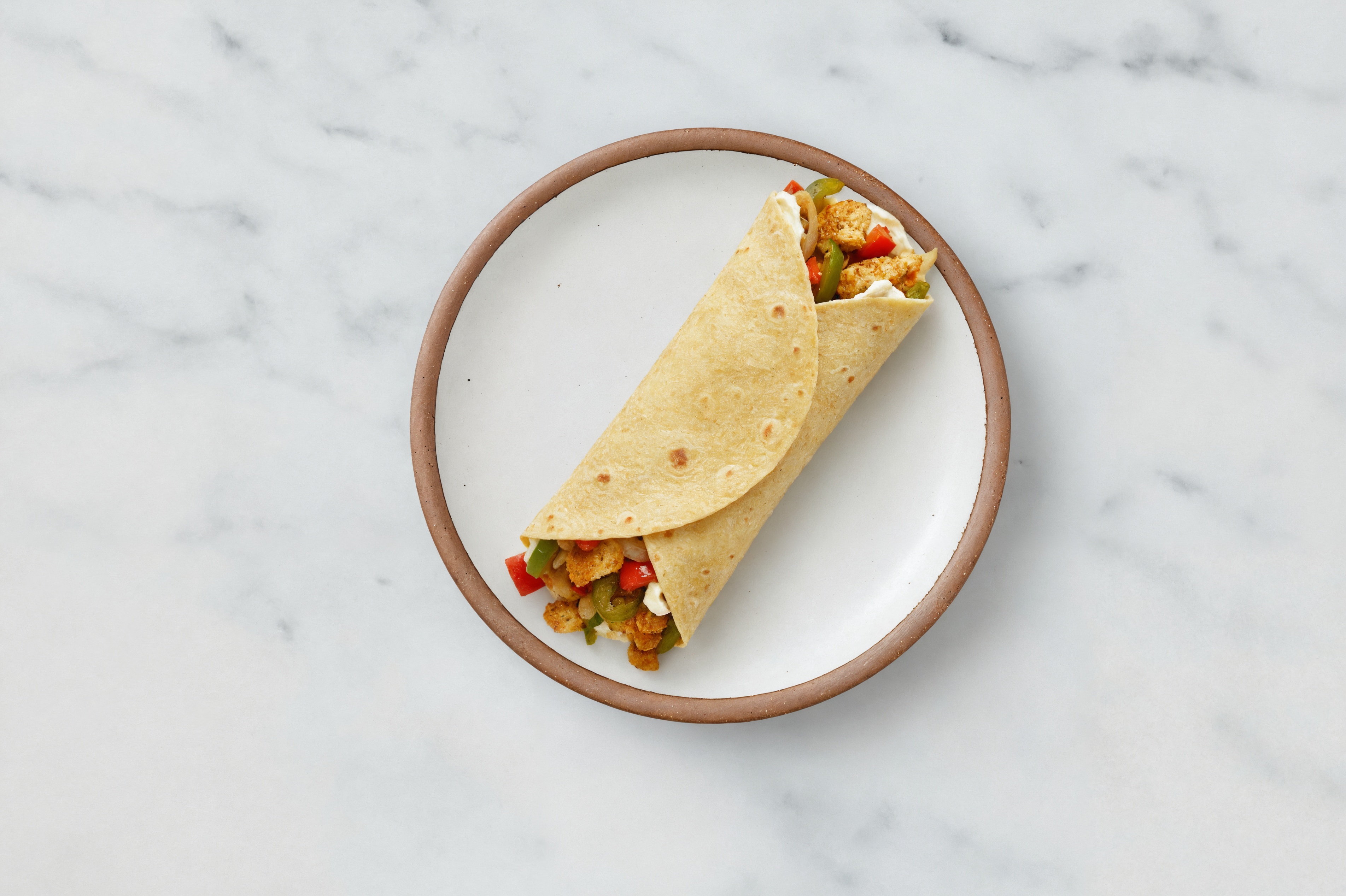 Southwest Chicken + Brie Wraps