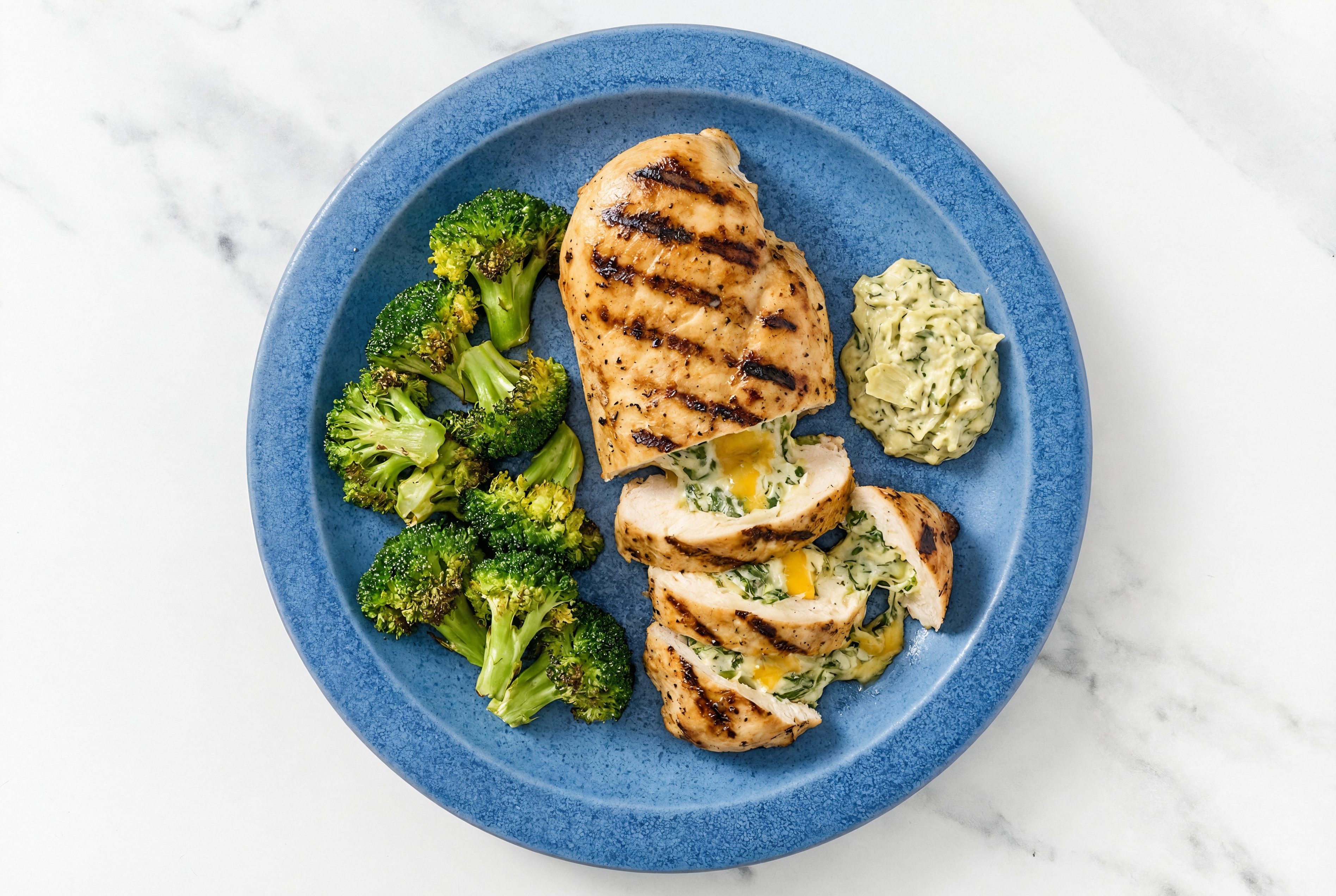  Air Fryer Cheesy Stuffed Seasoned Grilled Chicken Breast