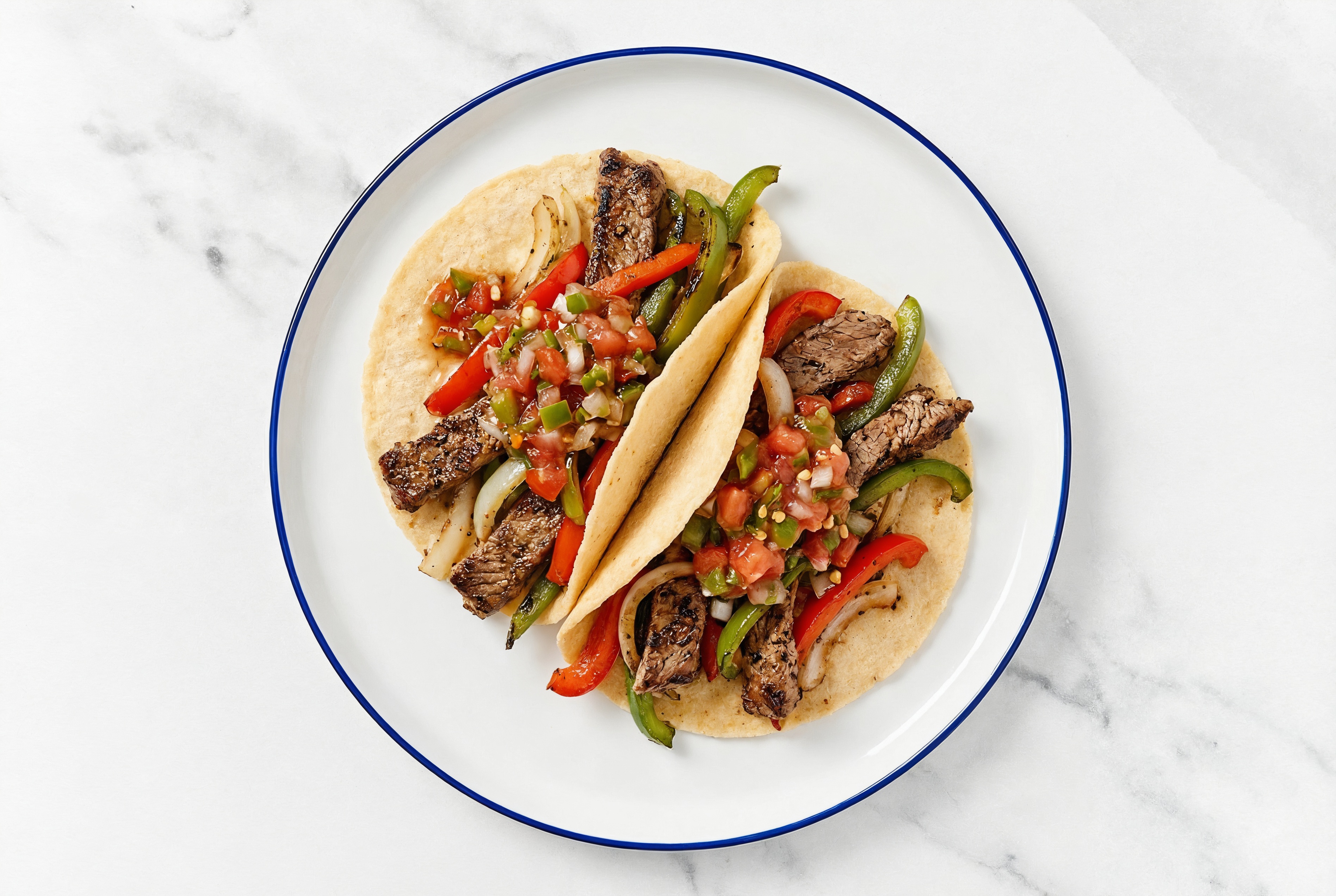 Herby Thin-Cut Beef Fajita Burrito
