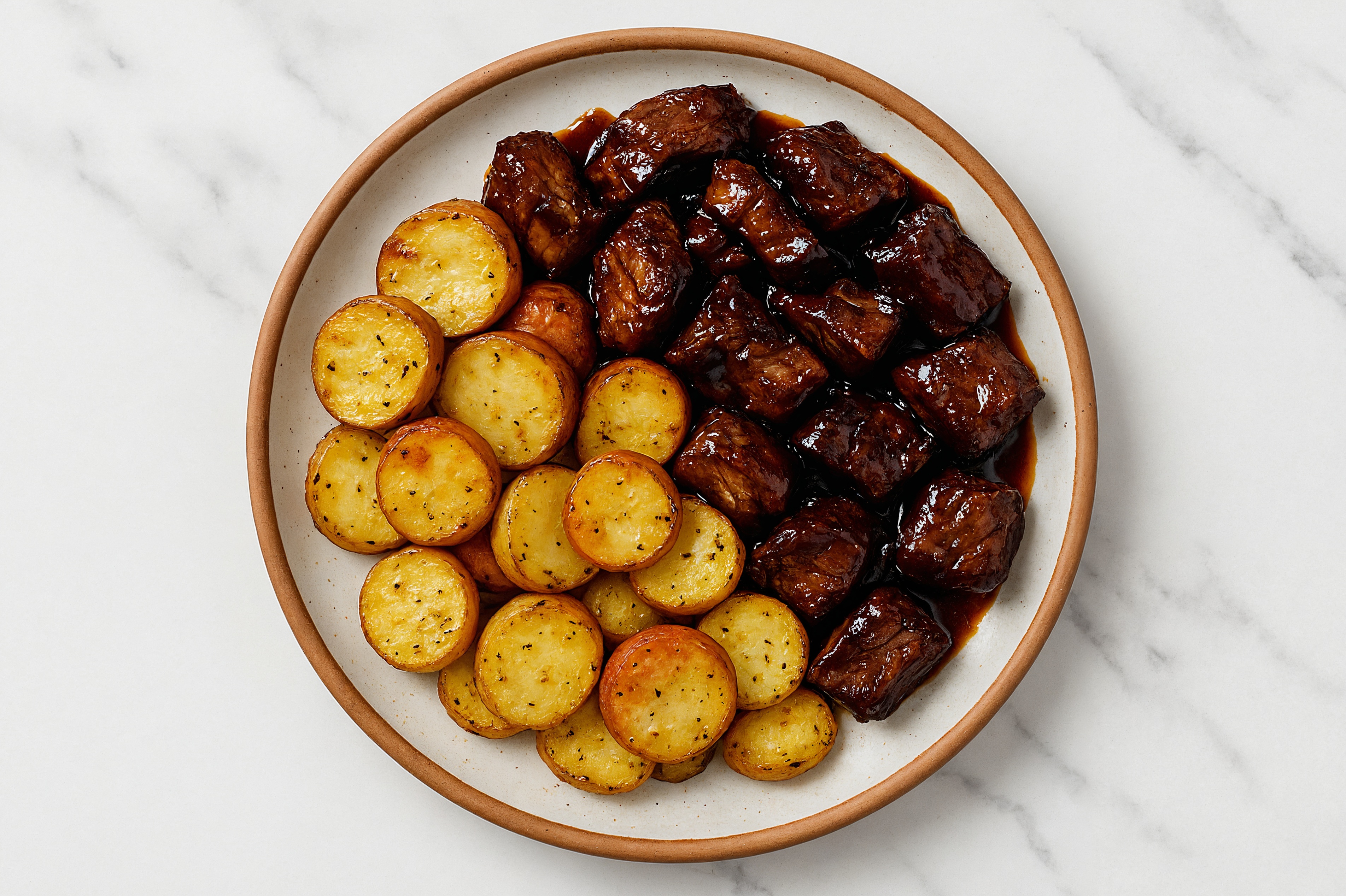 Teriyaki Baked Sirloin & Creamer Potatoes