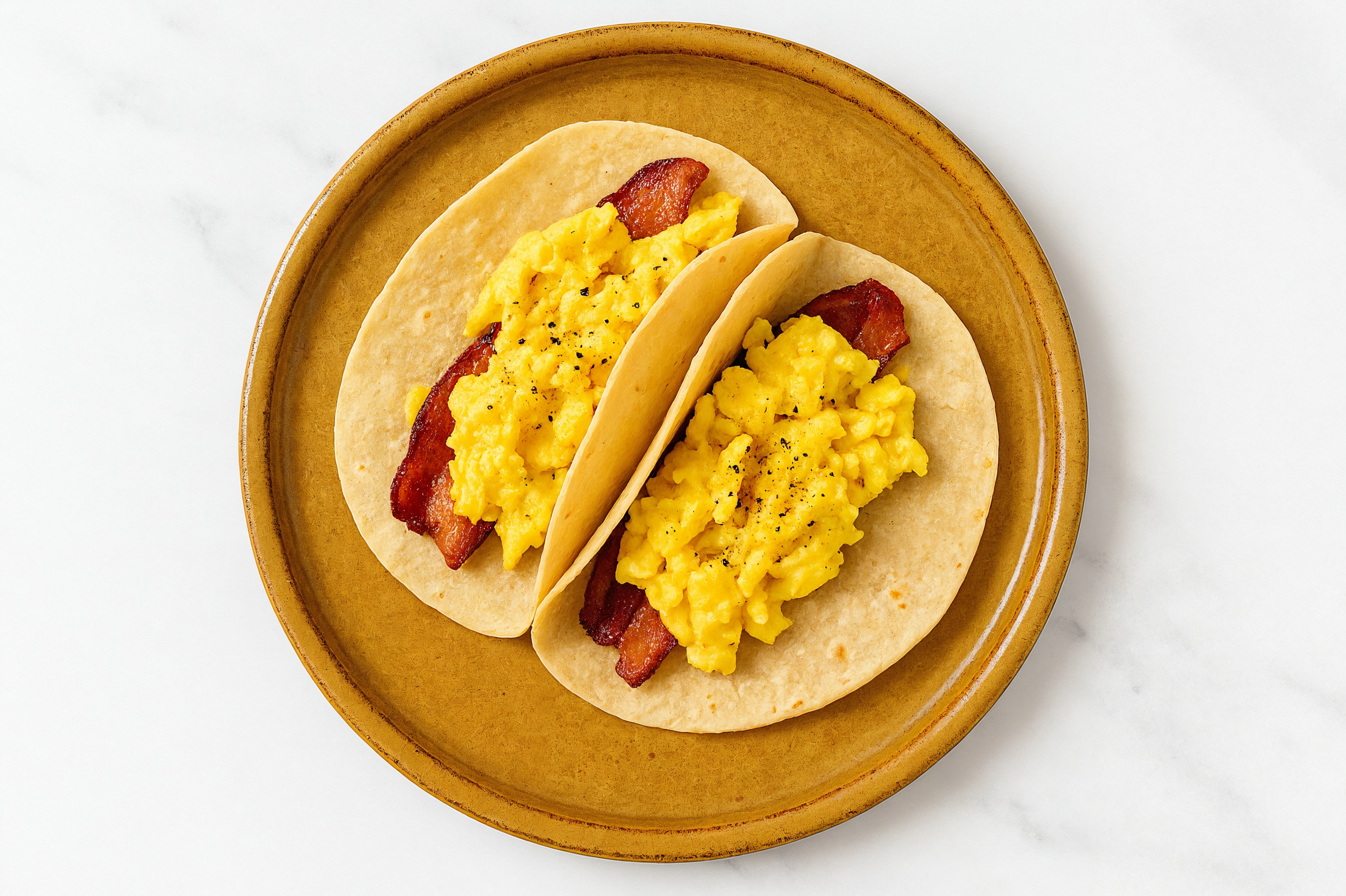 Bacon + Egg Tacos