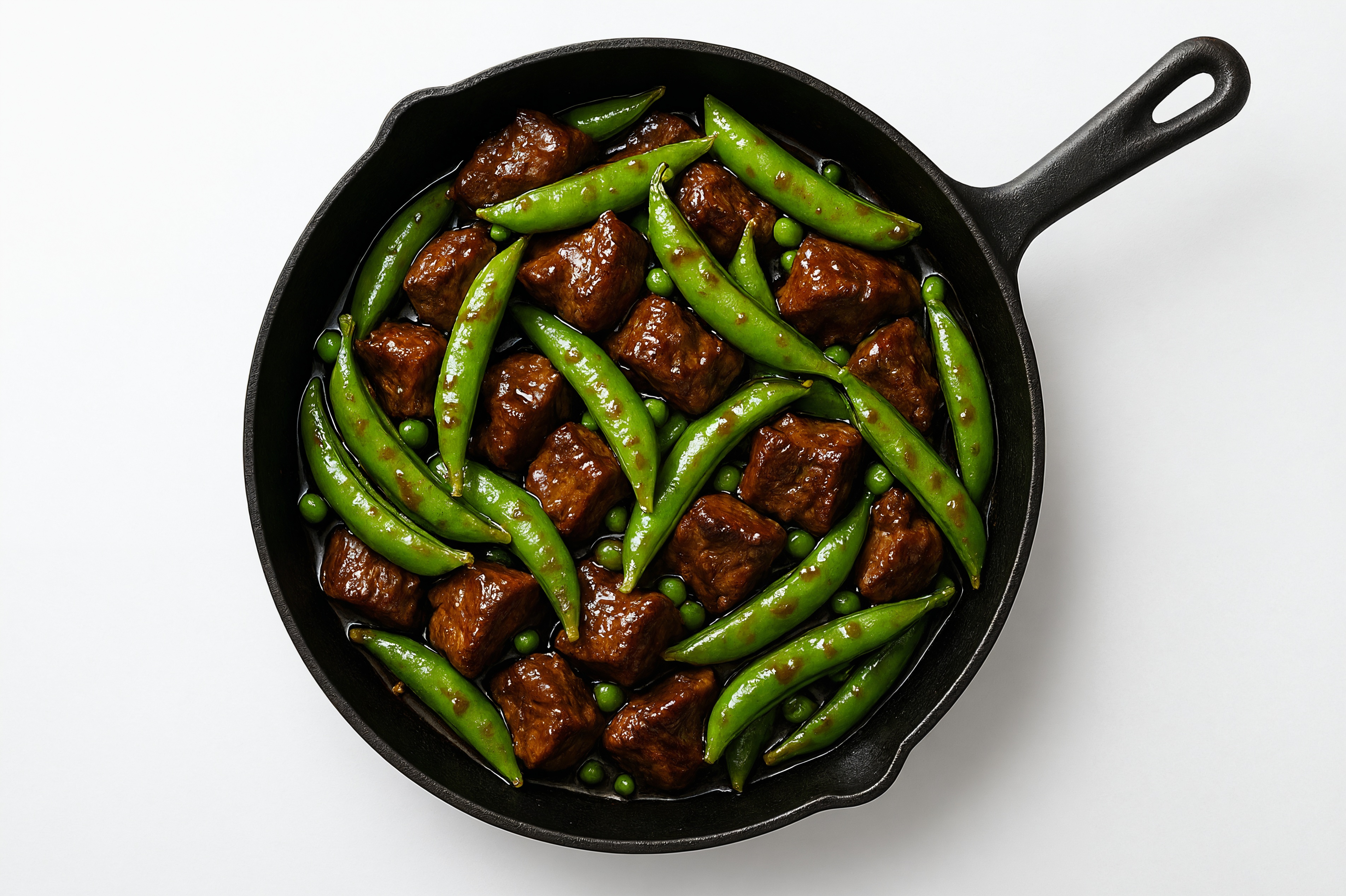 Teriyaki Sirloin Tip Stir-Fry with Snap Peas