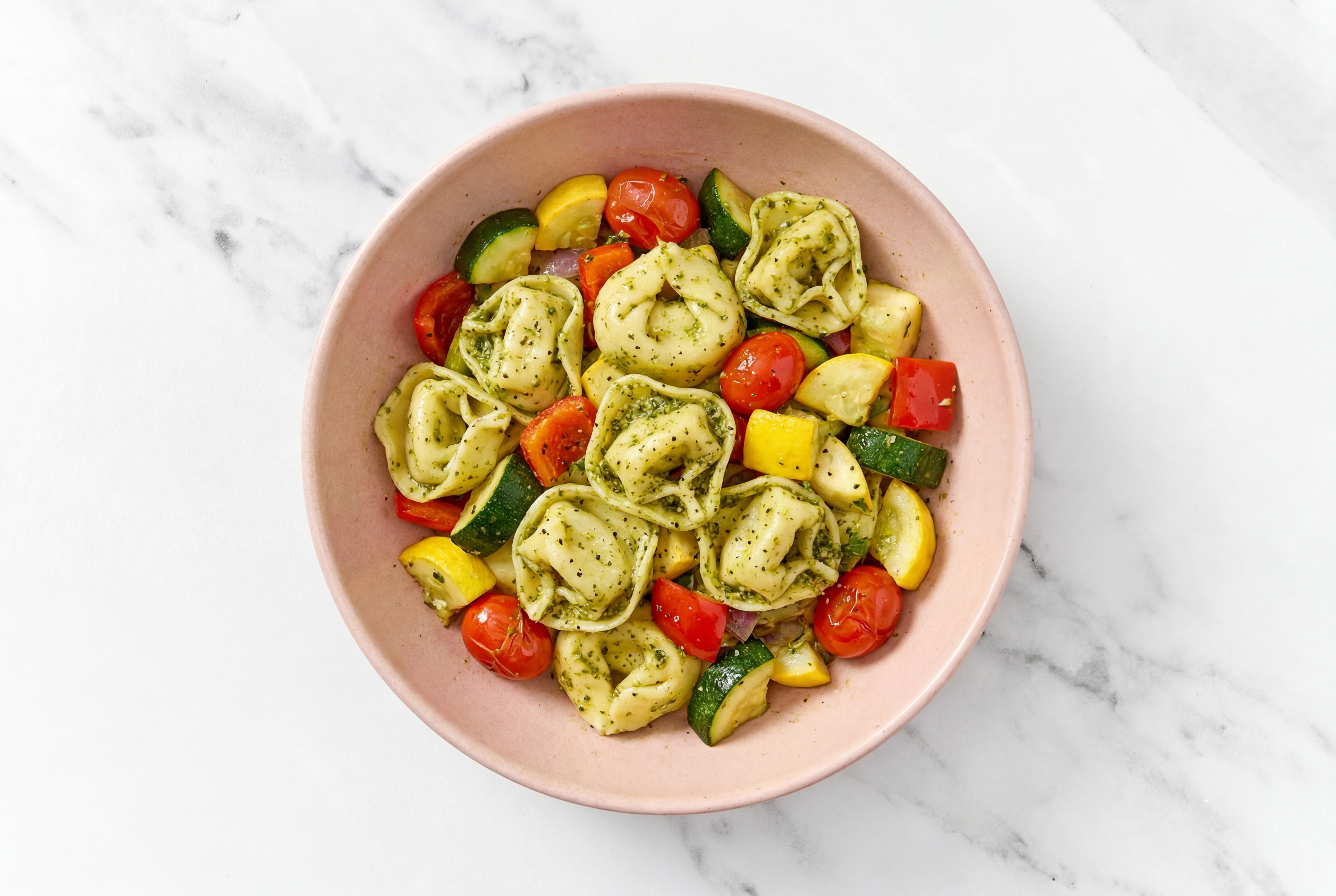 Italian Veggie Basil Tortelloni