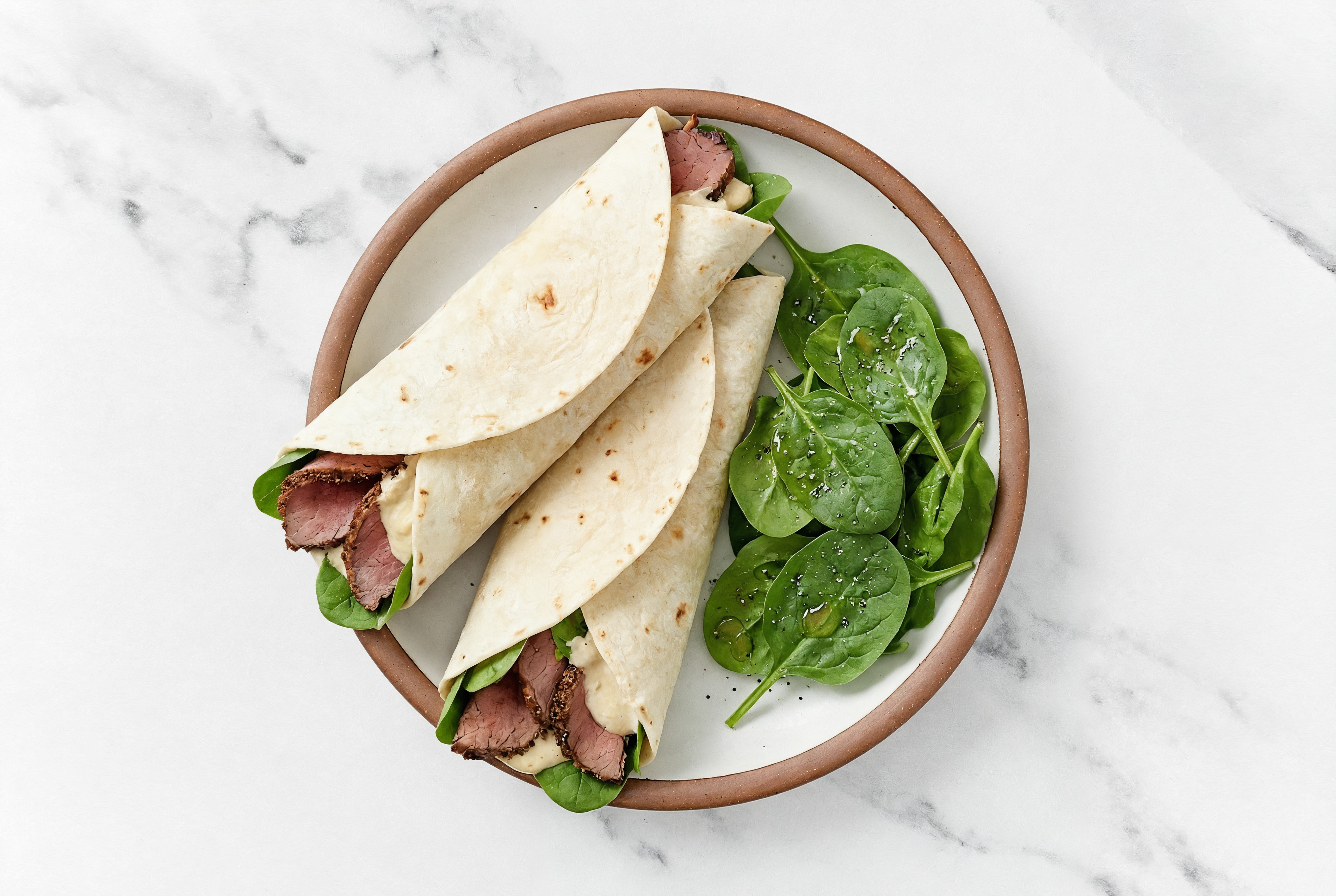  Creamy Roast Beef Roll-Ups