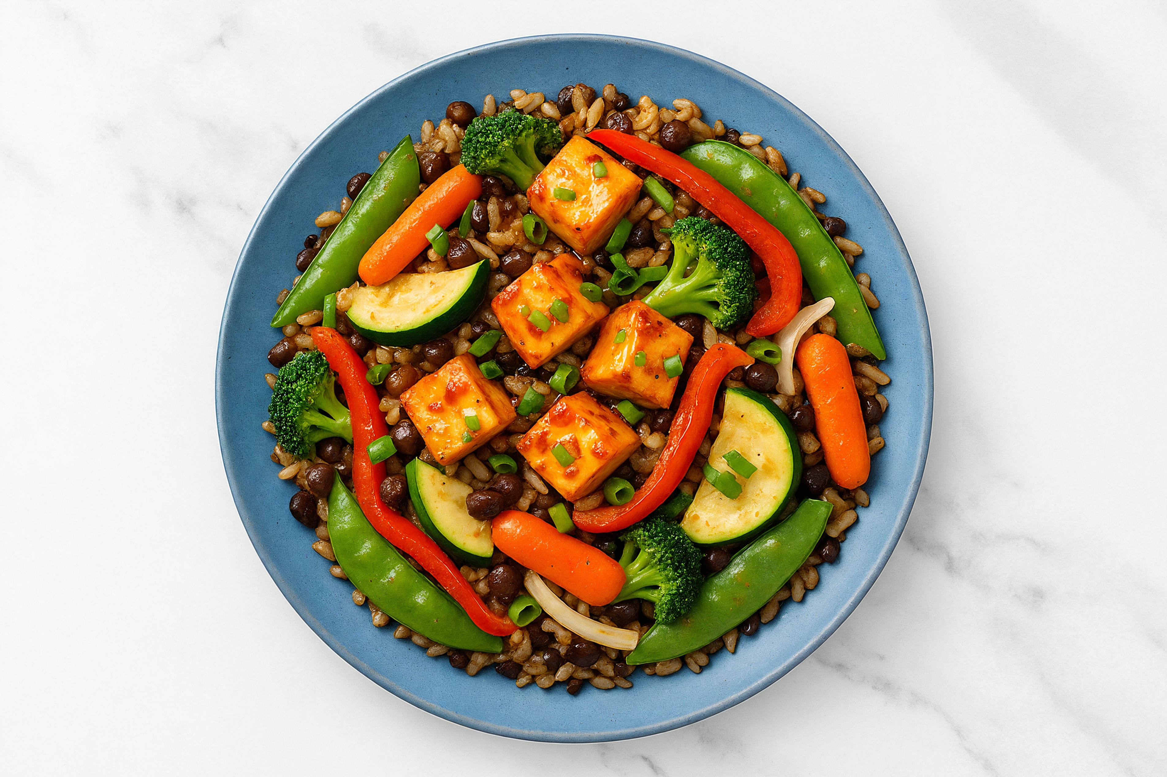 Sweet Chili Paneer + Veggie Grain Bowl