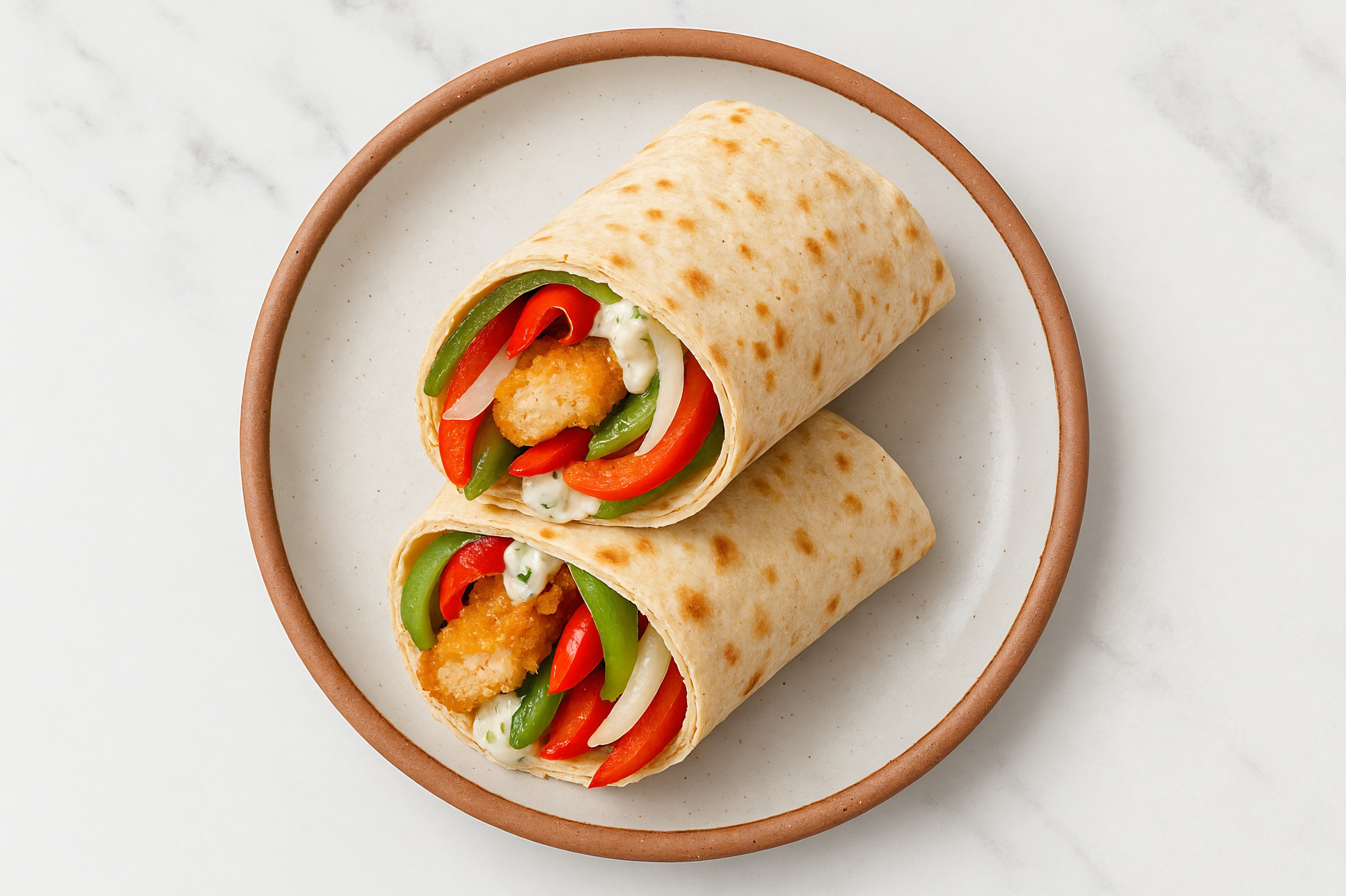 Tzatziki "Chicken" Lavash Wrap