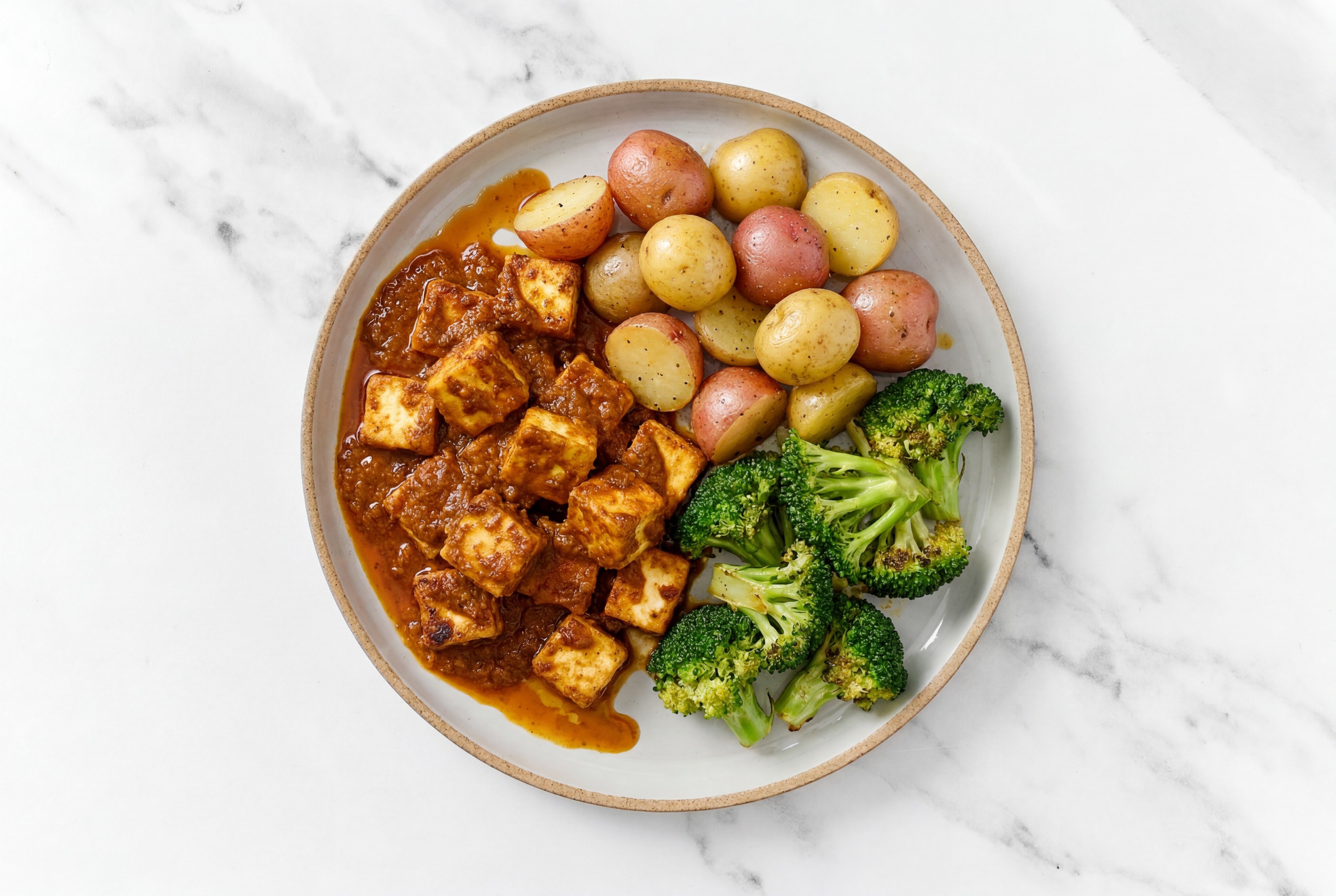 Tandoori Paneer + Organic Broccoli with Potatoes