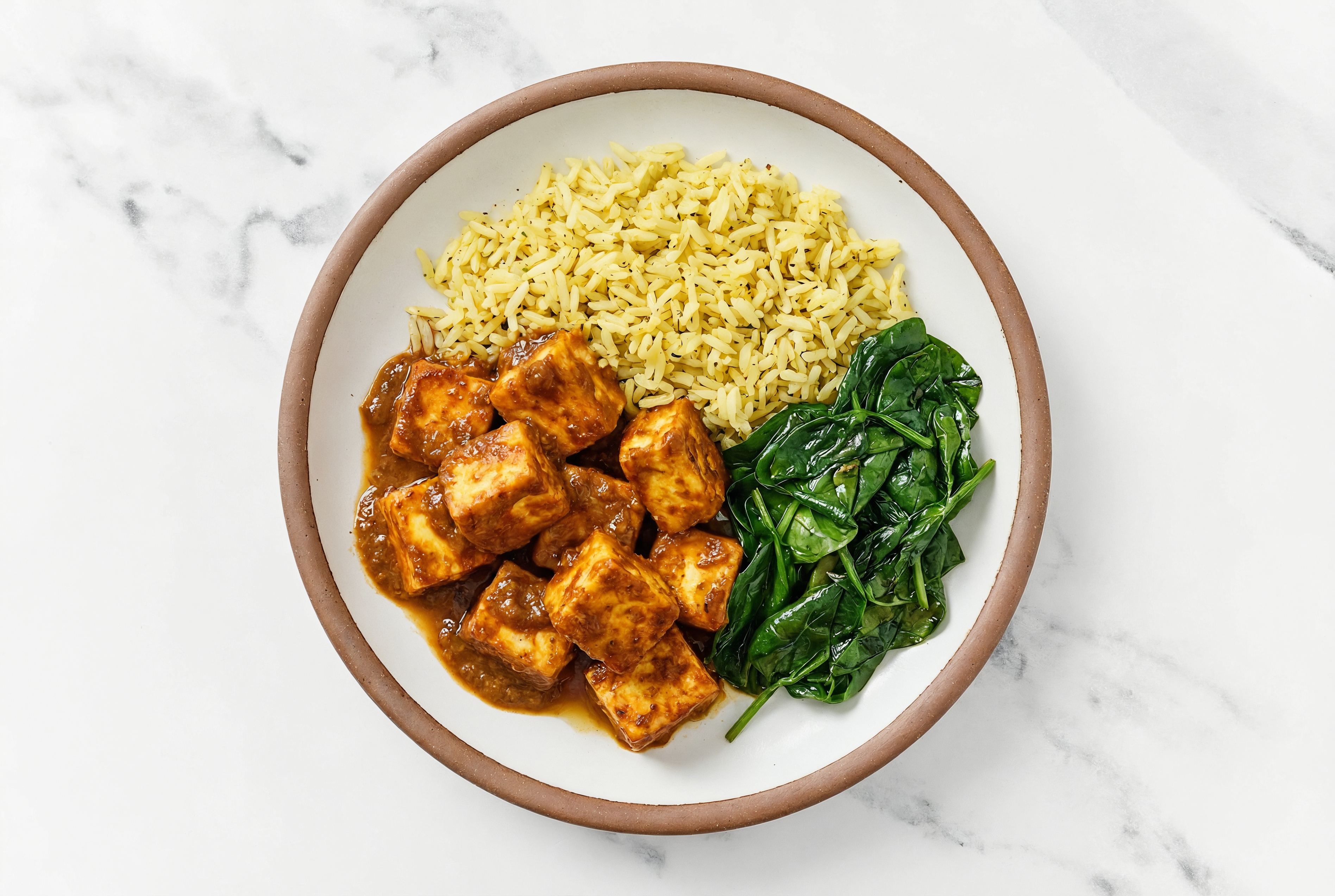 Tandoori Paneer + Organic Spinach Rice Bowl