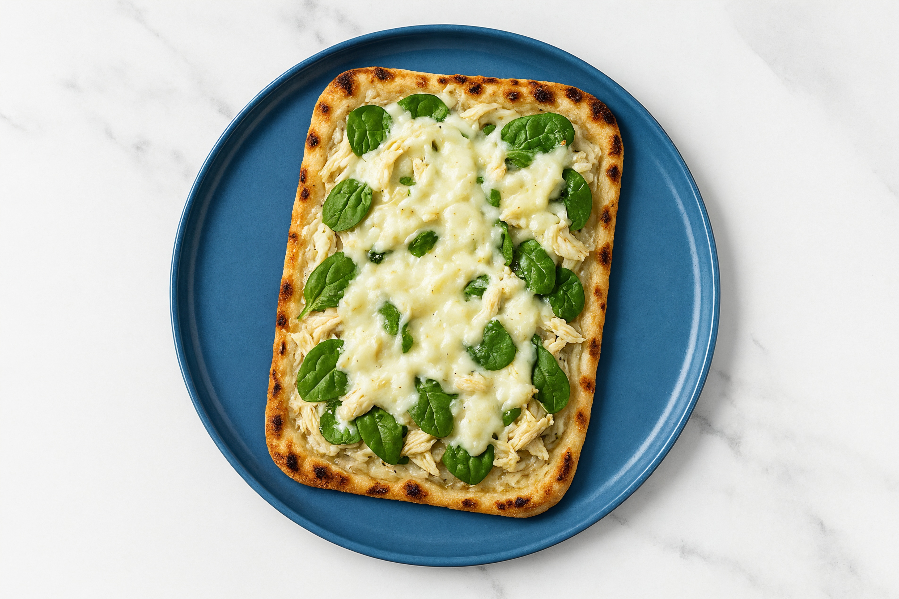 Truffle Pulled Chicken + Spinach Pizza