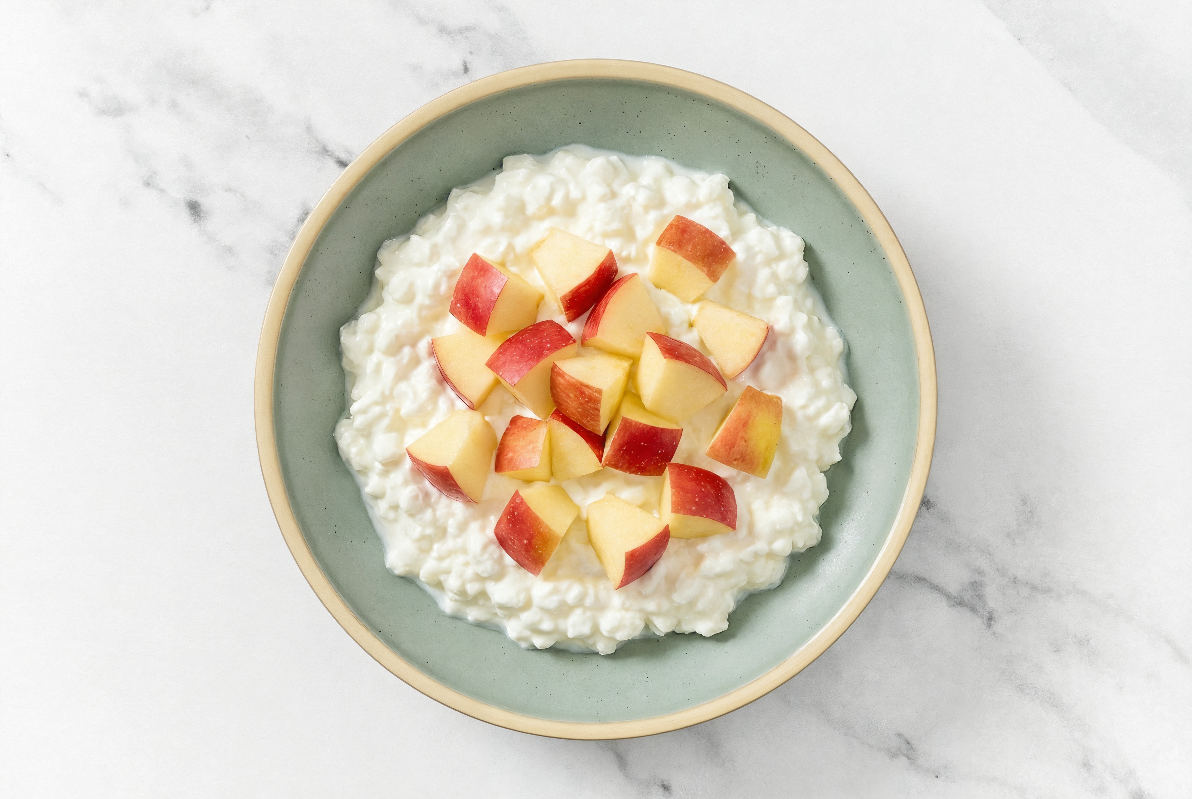 Cottage Cheese + Apples