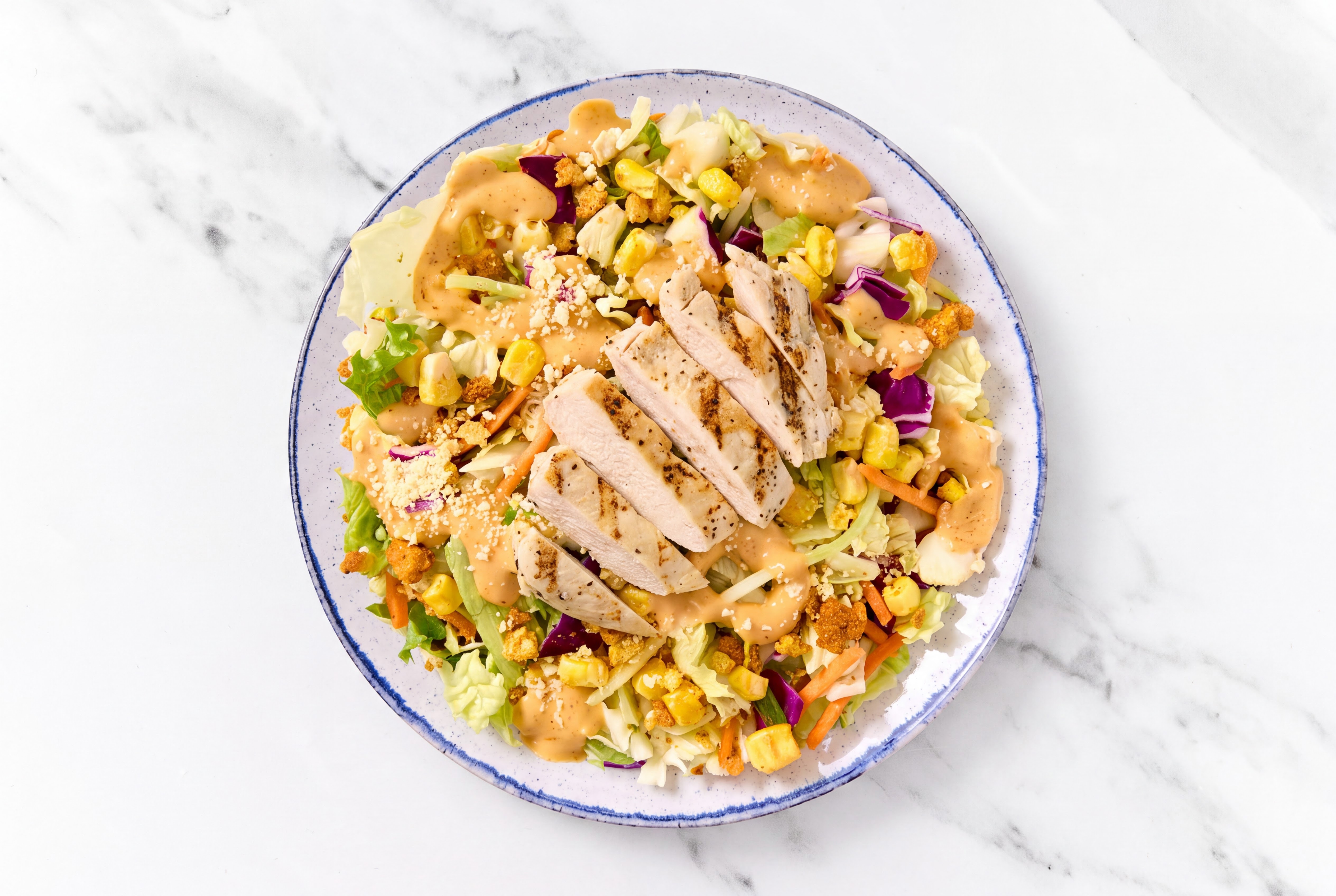 5-Minute Seasoned Grilled Chicken Breast Street Corn Salad