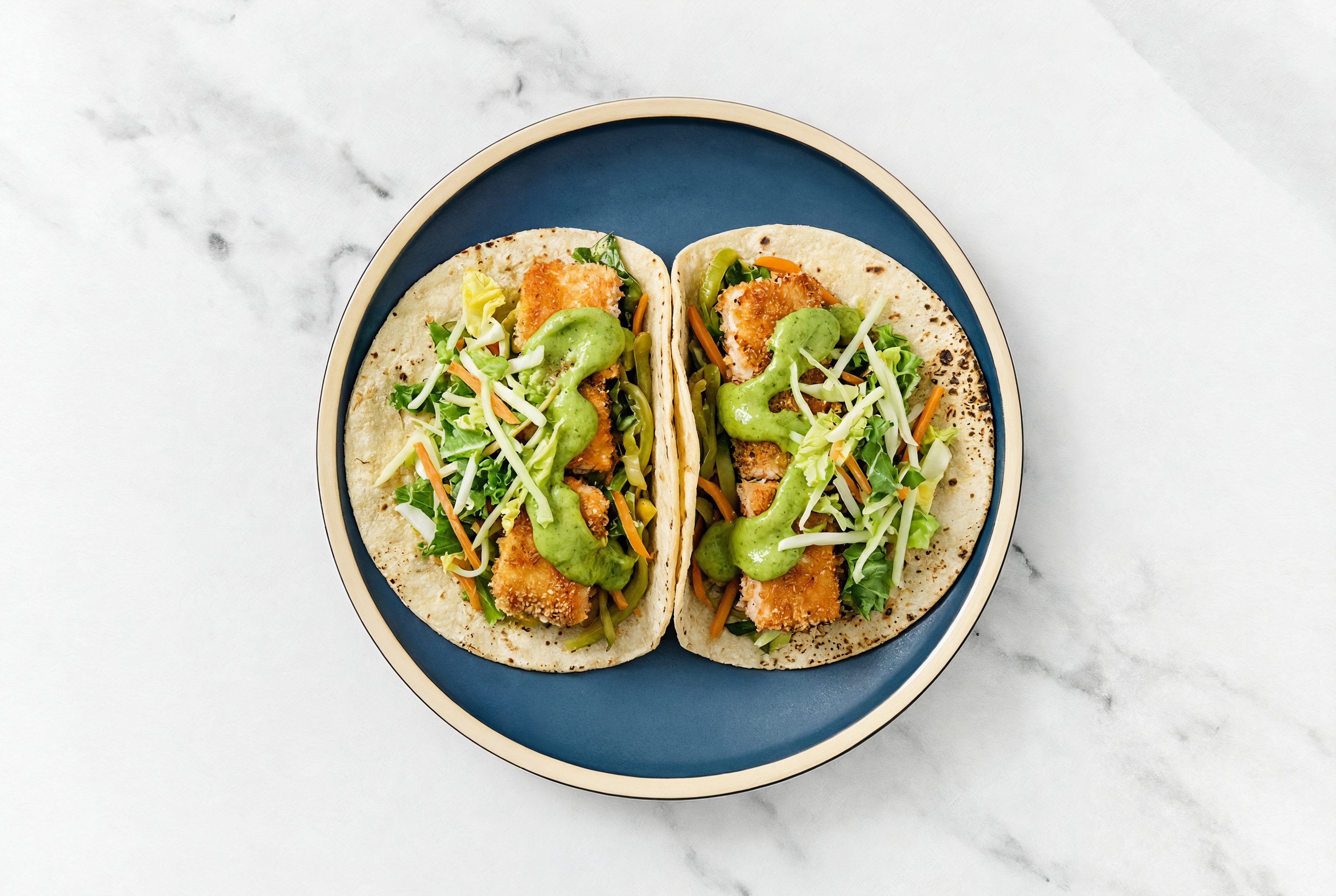 Garden Baja Salmon Tacos