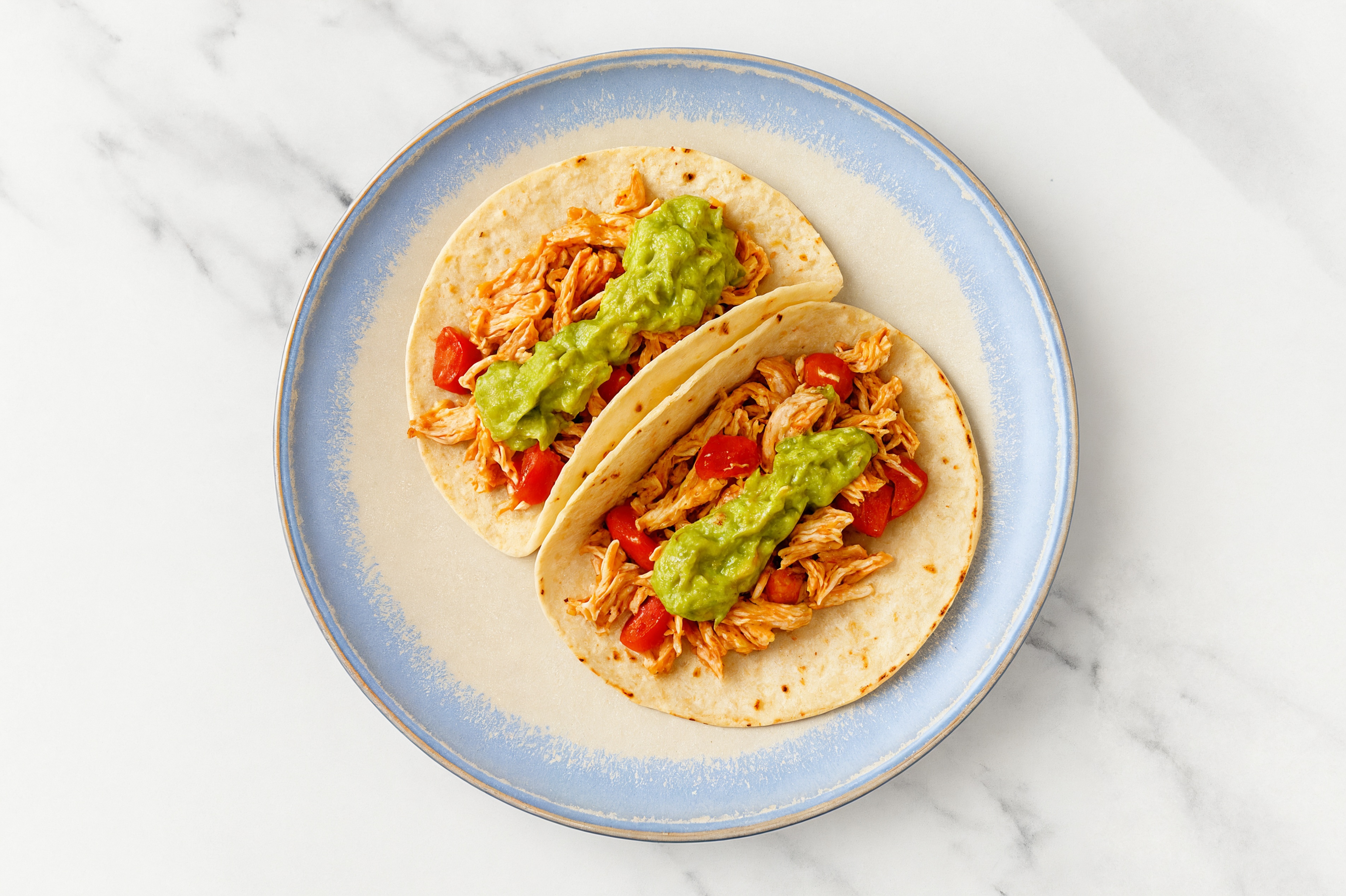 Rustic Classic Chile Limon Chicken Tacos with Red Bell Pepper